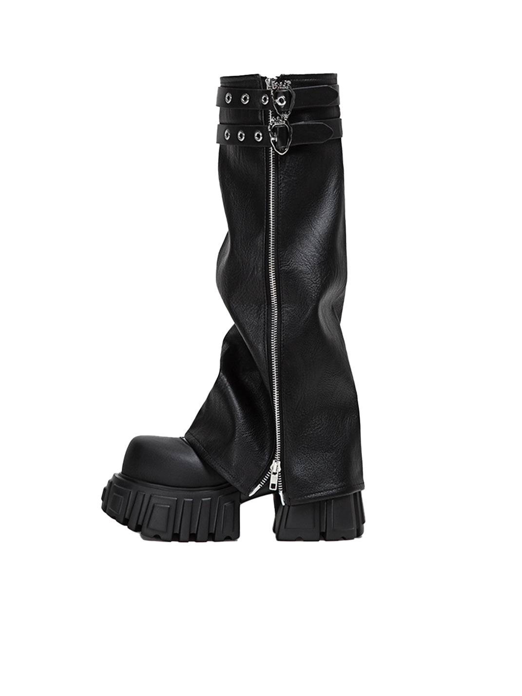 Night Queen 2.0 Buckled Platform Boots - View 8