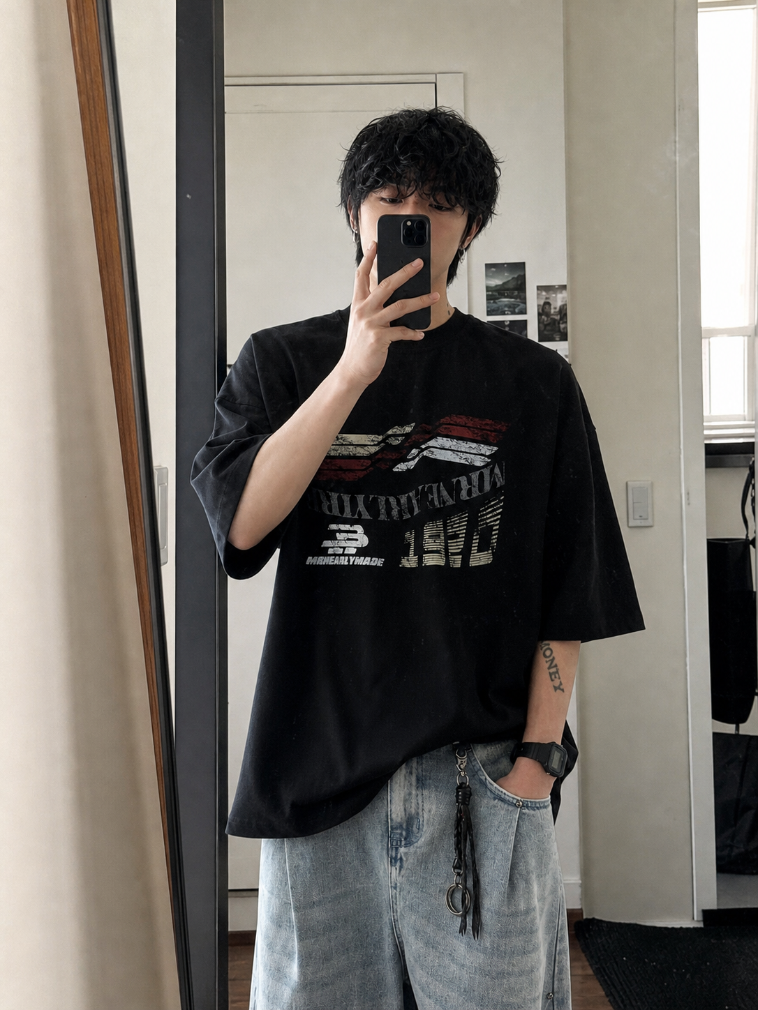 Gridline Drift Graphic Oversized Tee UGC showcase 2