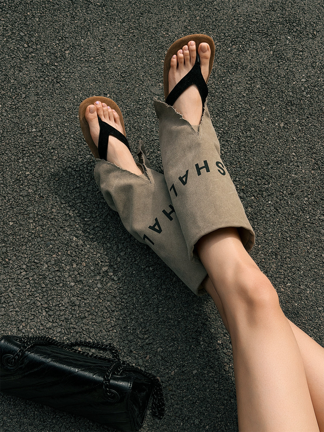 Split-Toe Suede Western Sandal Boots - View 6