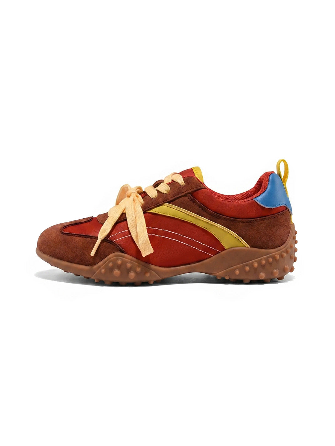 Vintage Colorblock Low-Profile Trainers