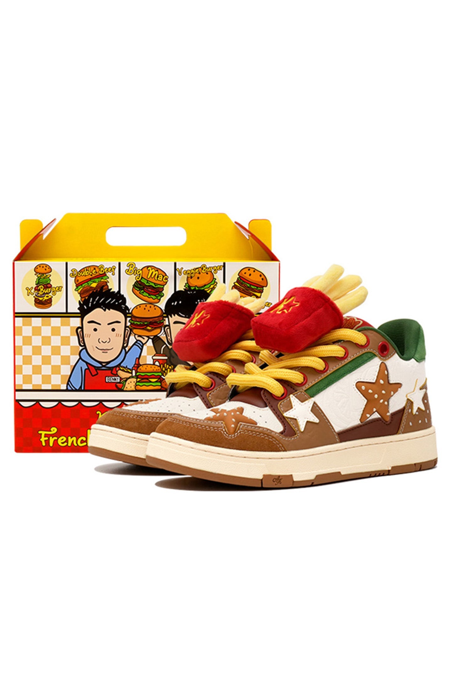 Hamburger Star High-Top Sneakers - View 13