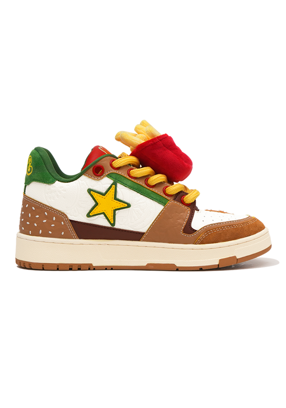 Hamburger Star High-Top Sneakers - View 14