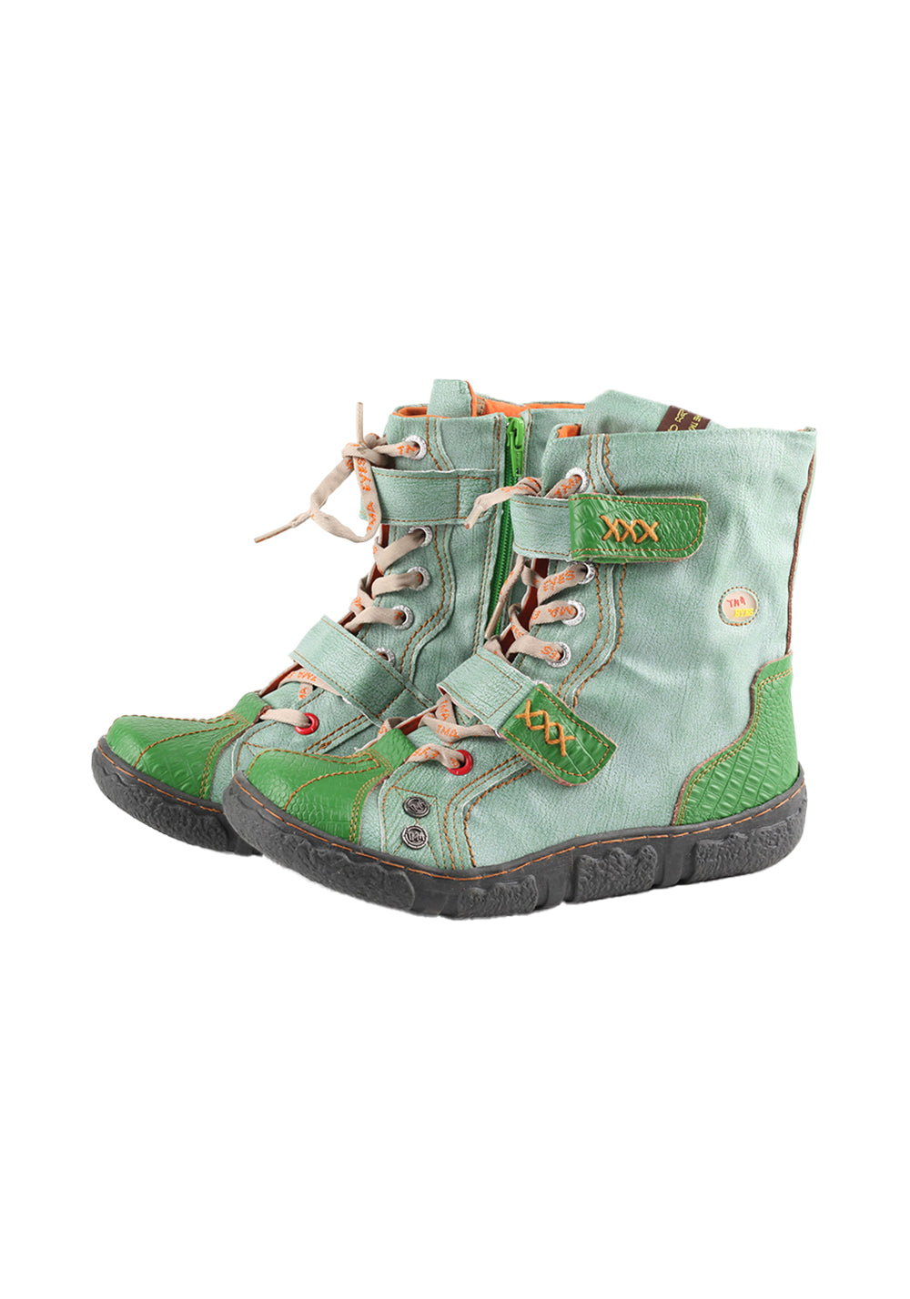 Hand-Stitched Flat Mid-Calf Boots - View 7
