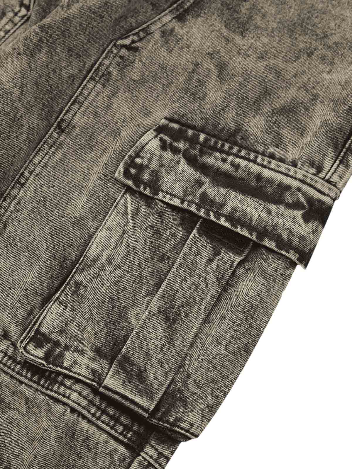 American Distressed Carpenter Work Jeans