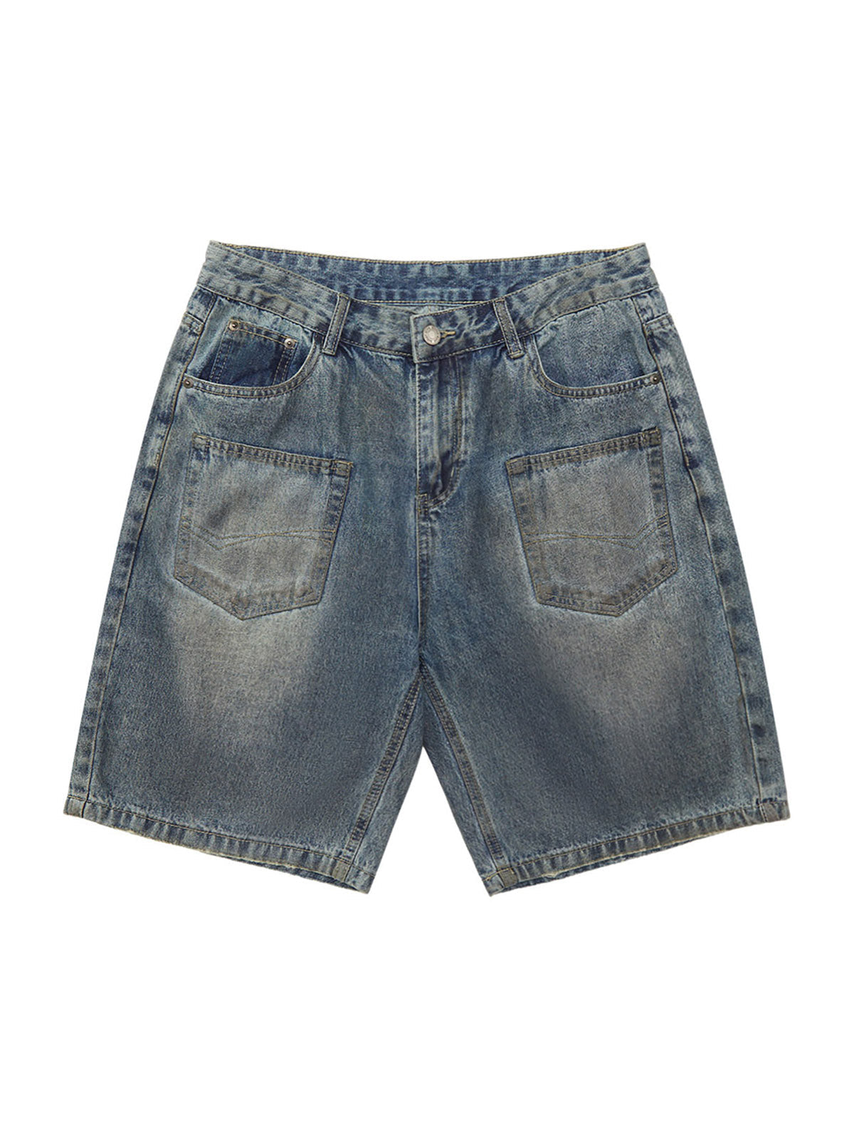 Urban Distressed Denim Shorts