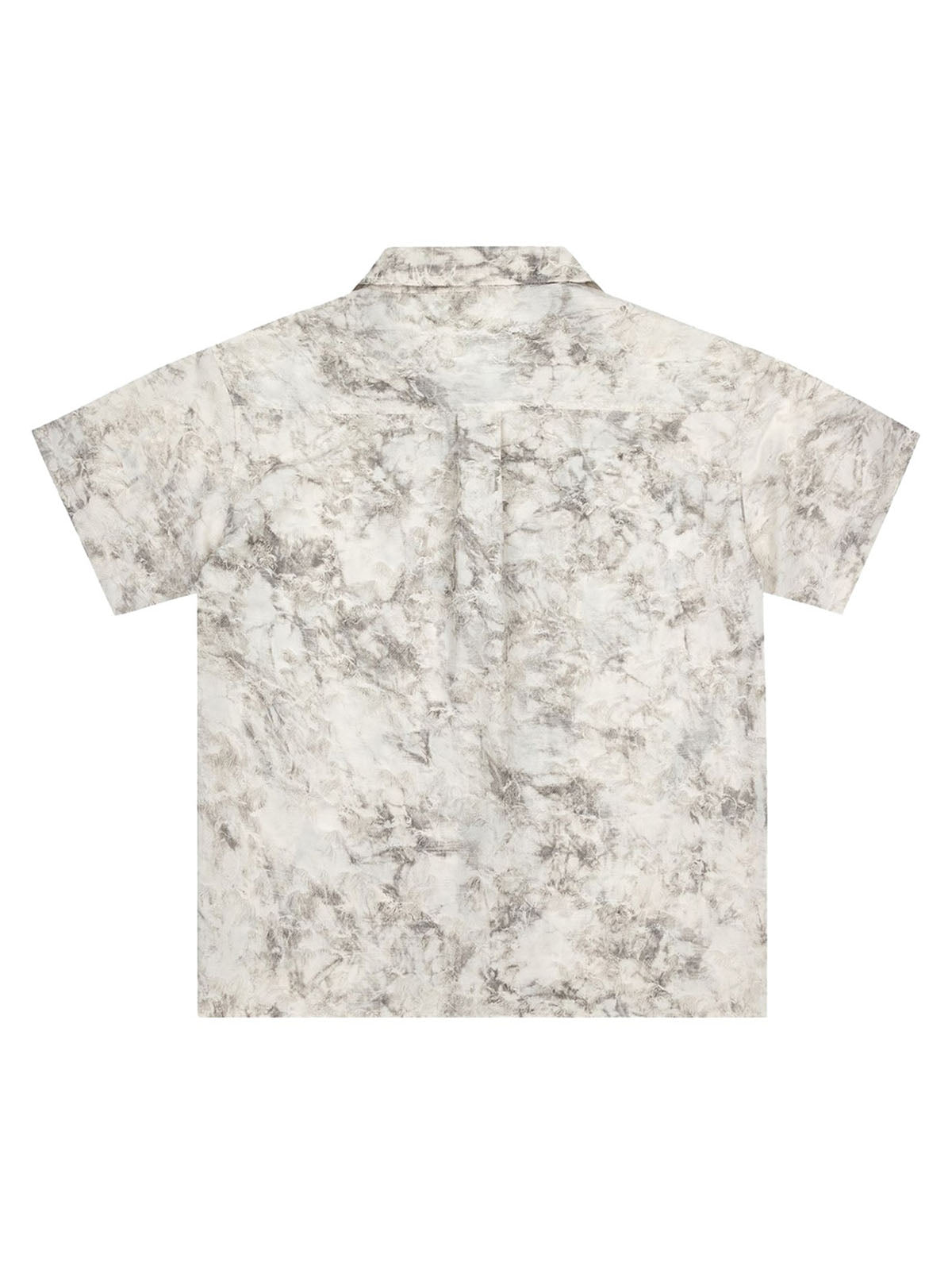 Thesupermade Retro Splattered Pattern Short-sleeved Shirt