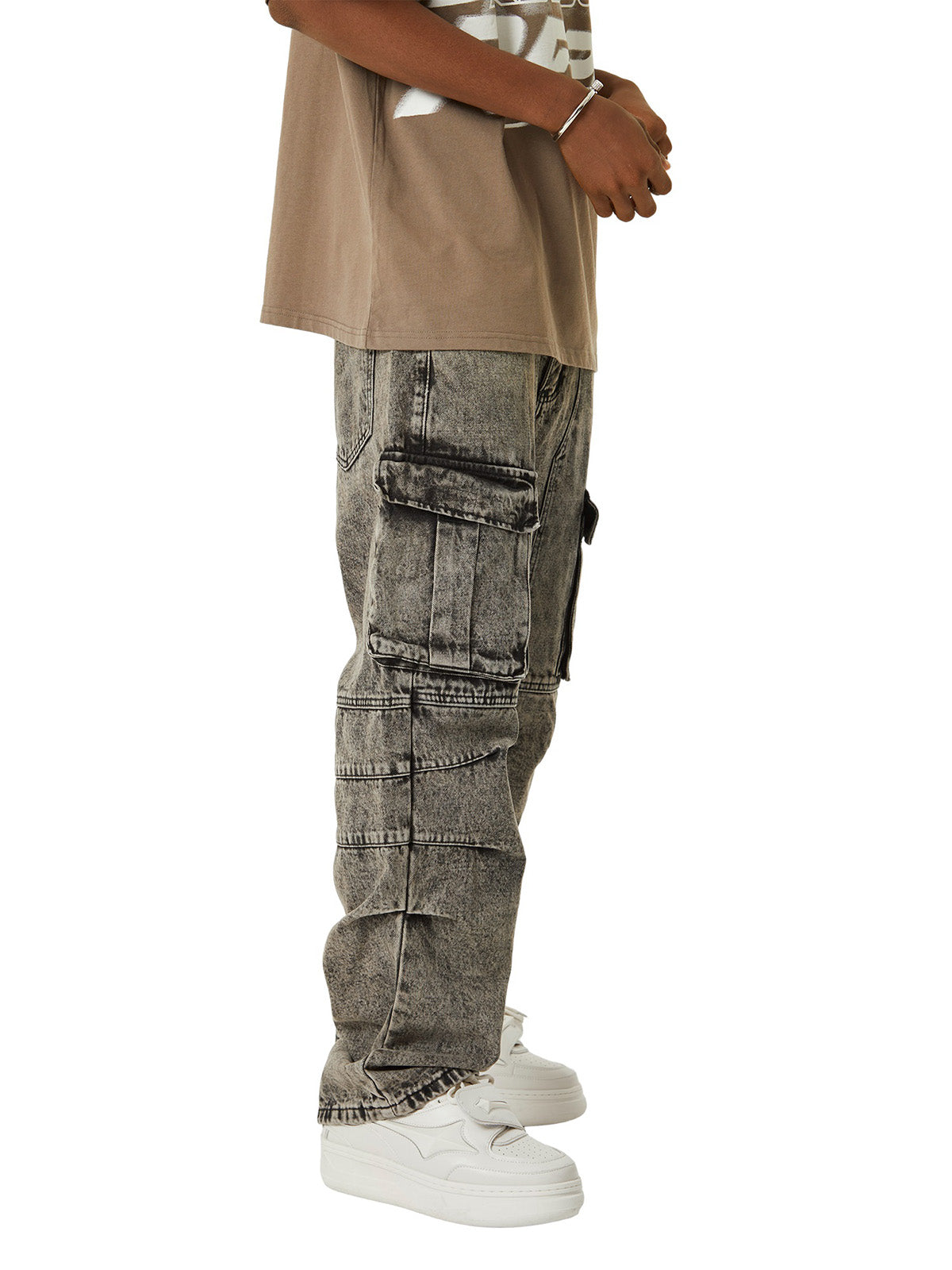 American Distressed Carpenter Work Jeans