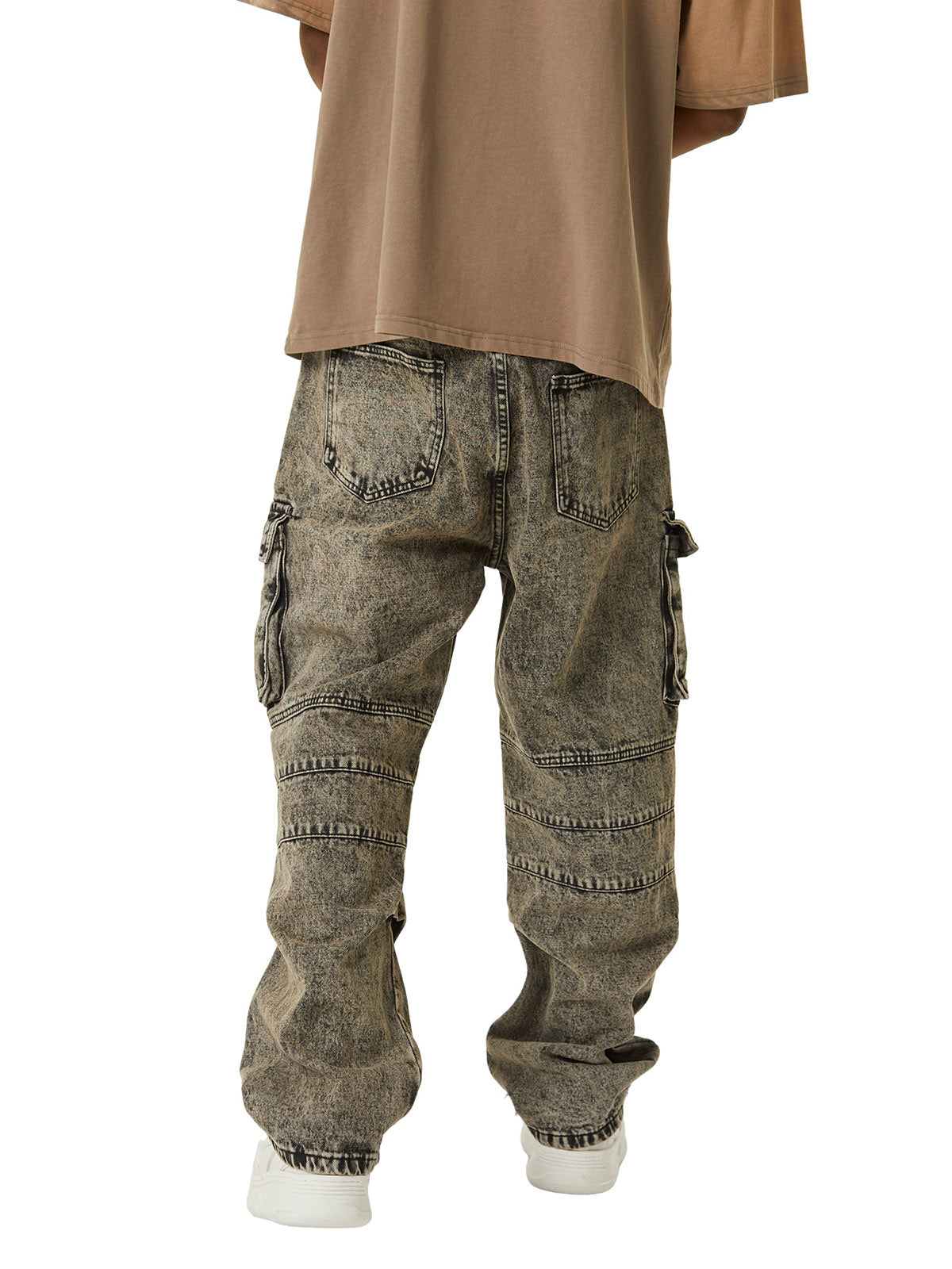 American Distressed Carpenter Work Jeans