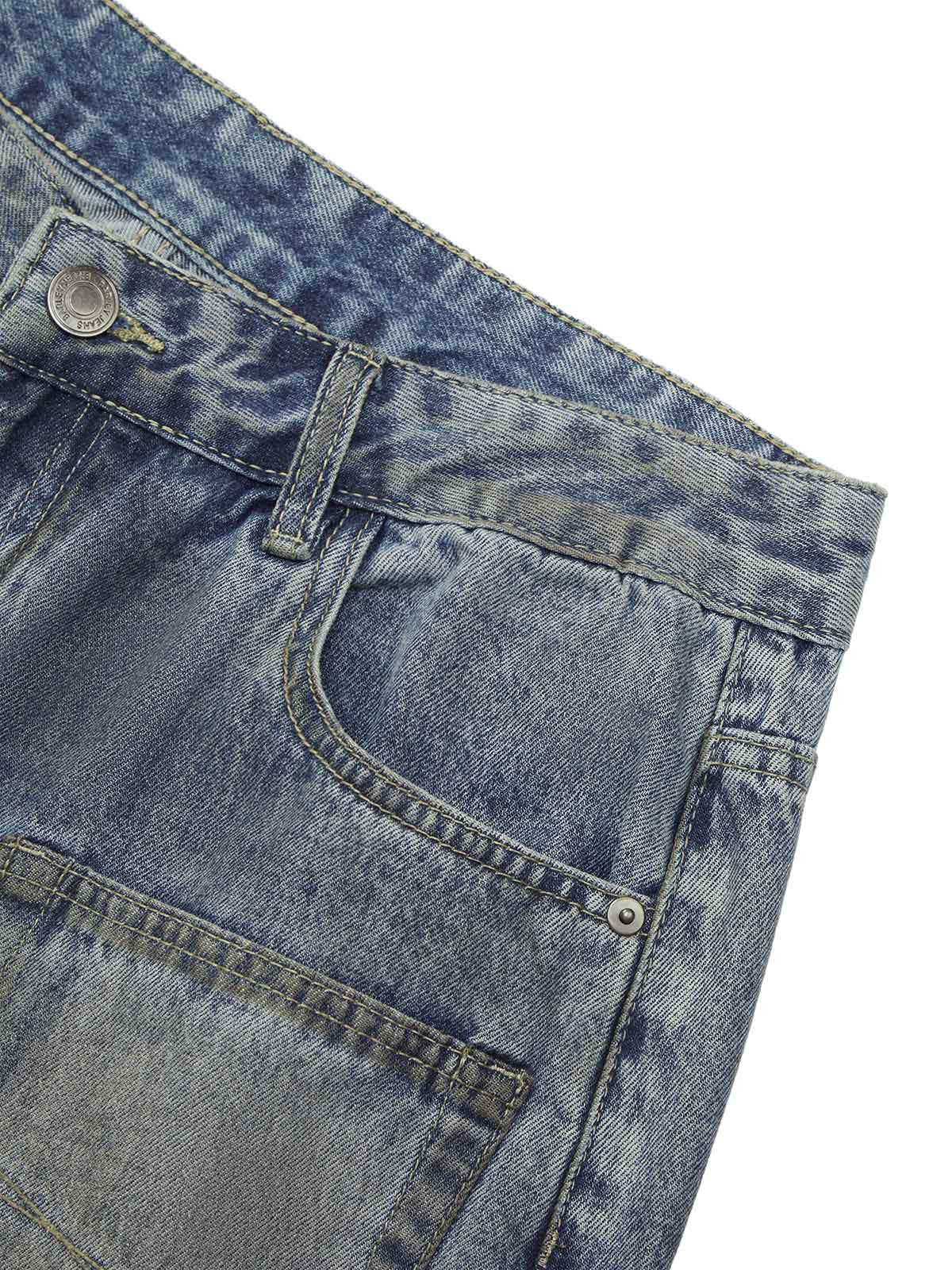 Urban Distressed Denim Shorts