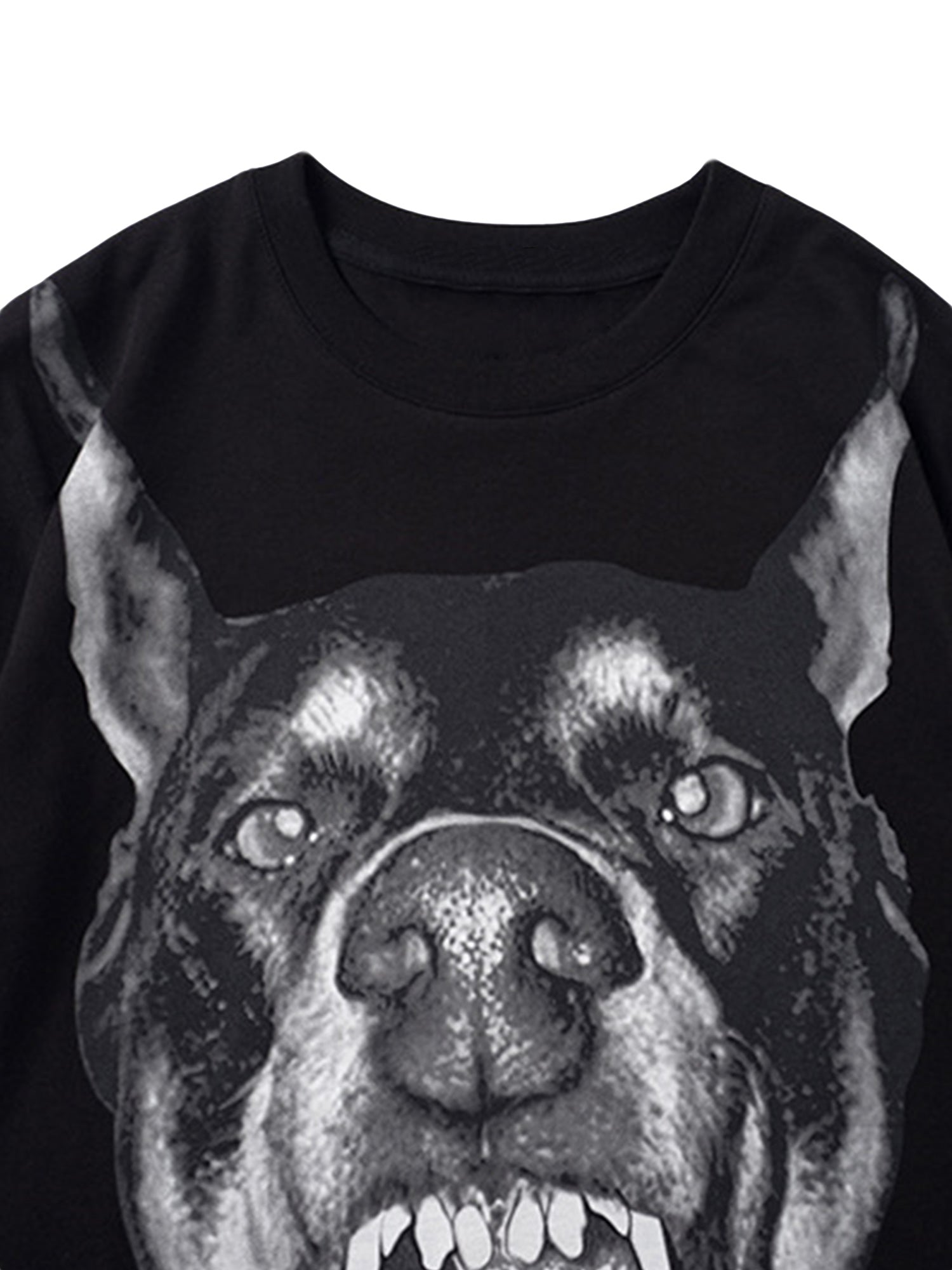 3D Doberman Graphic Street Tee