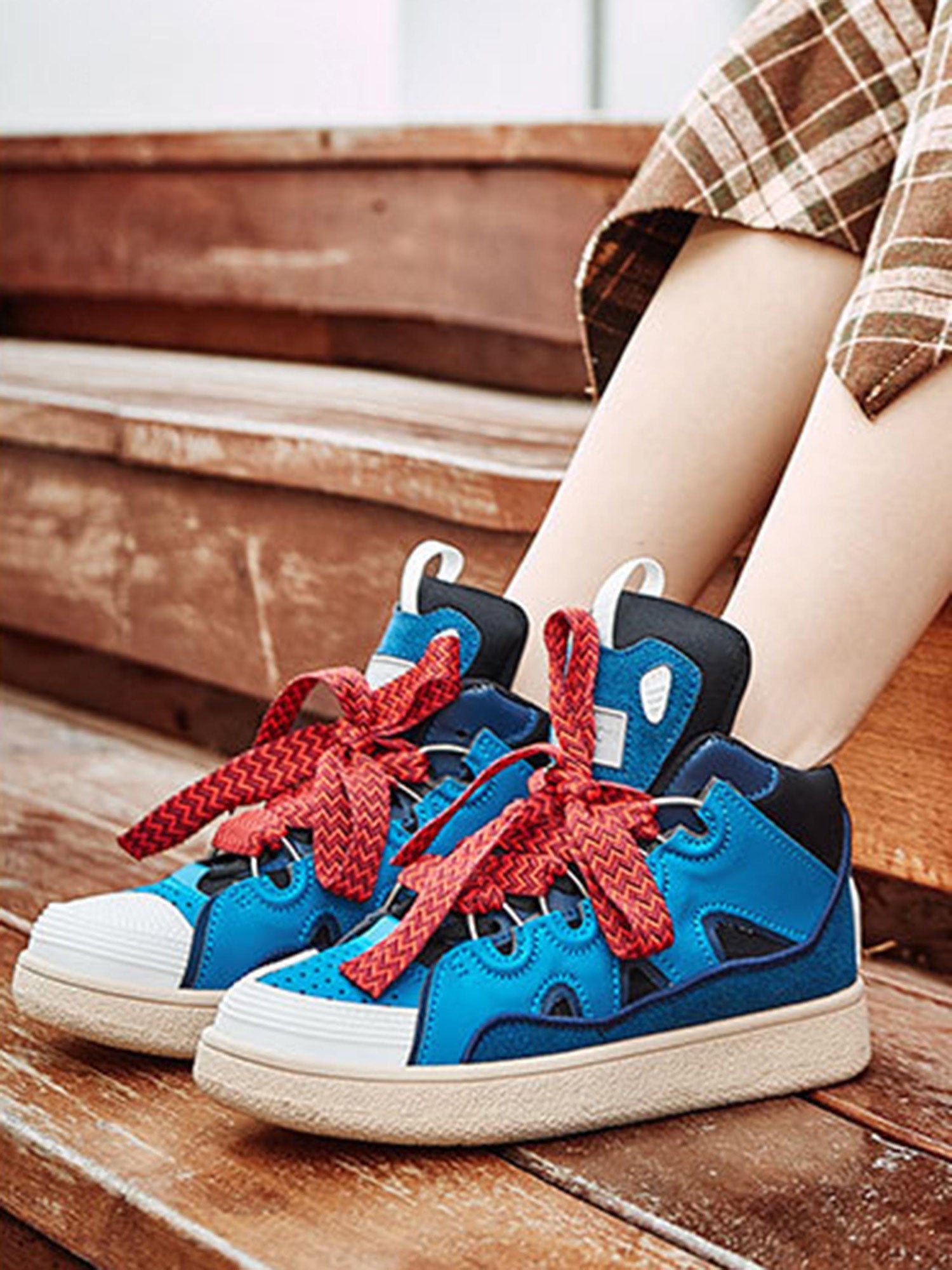 Thesupermade Hip-Hop High-Top Casual Sneakers - 1845