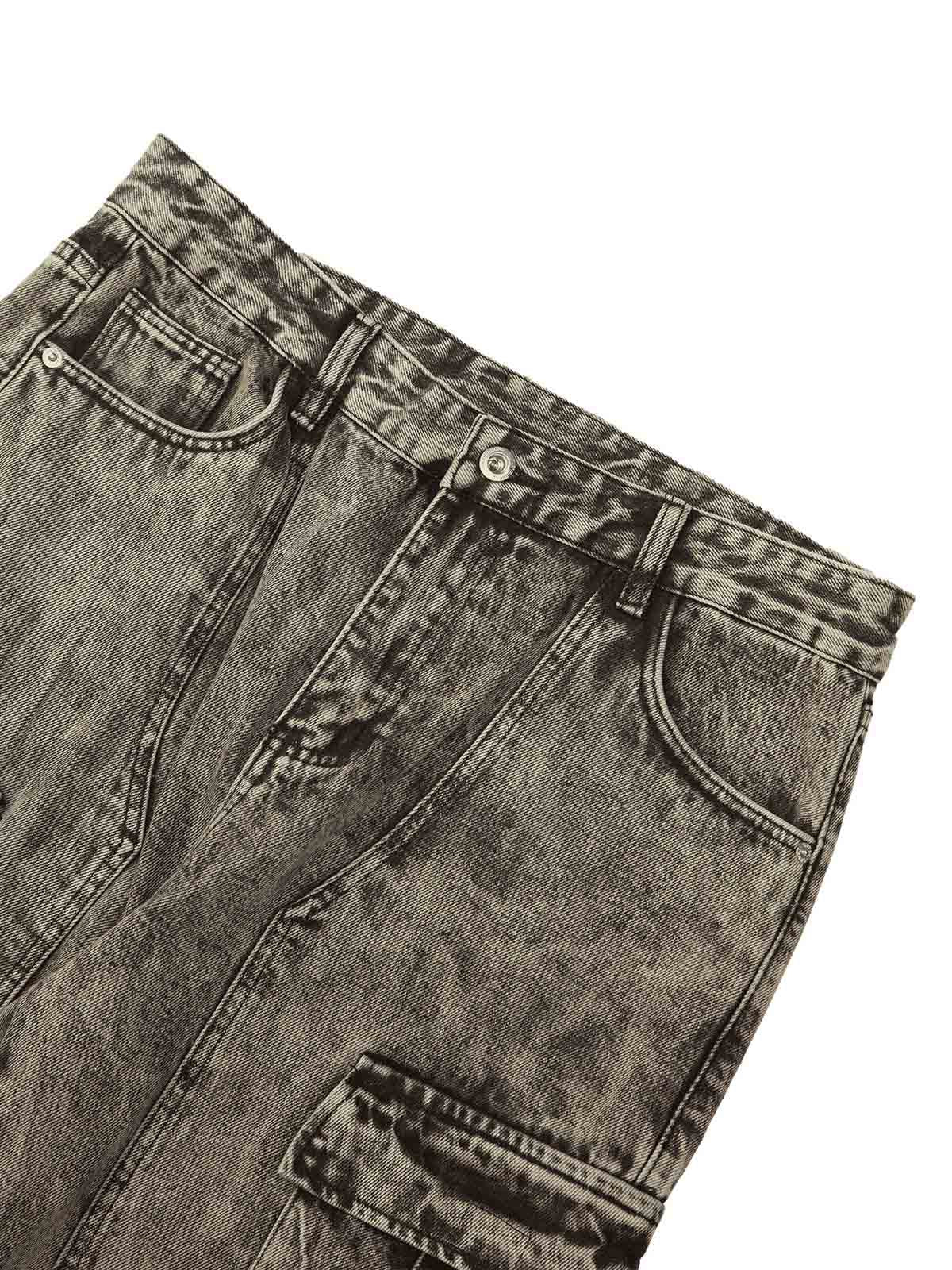 American Distressed Carpenter Work Jeans