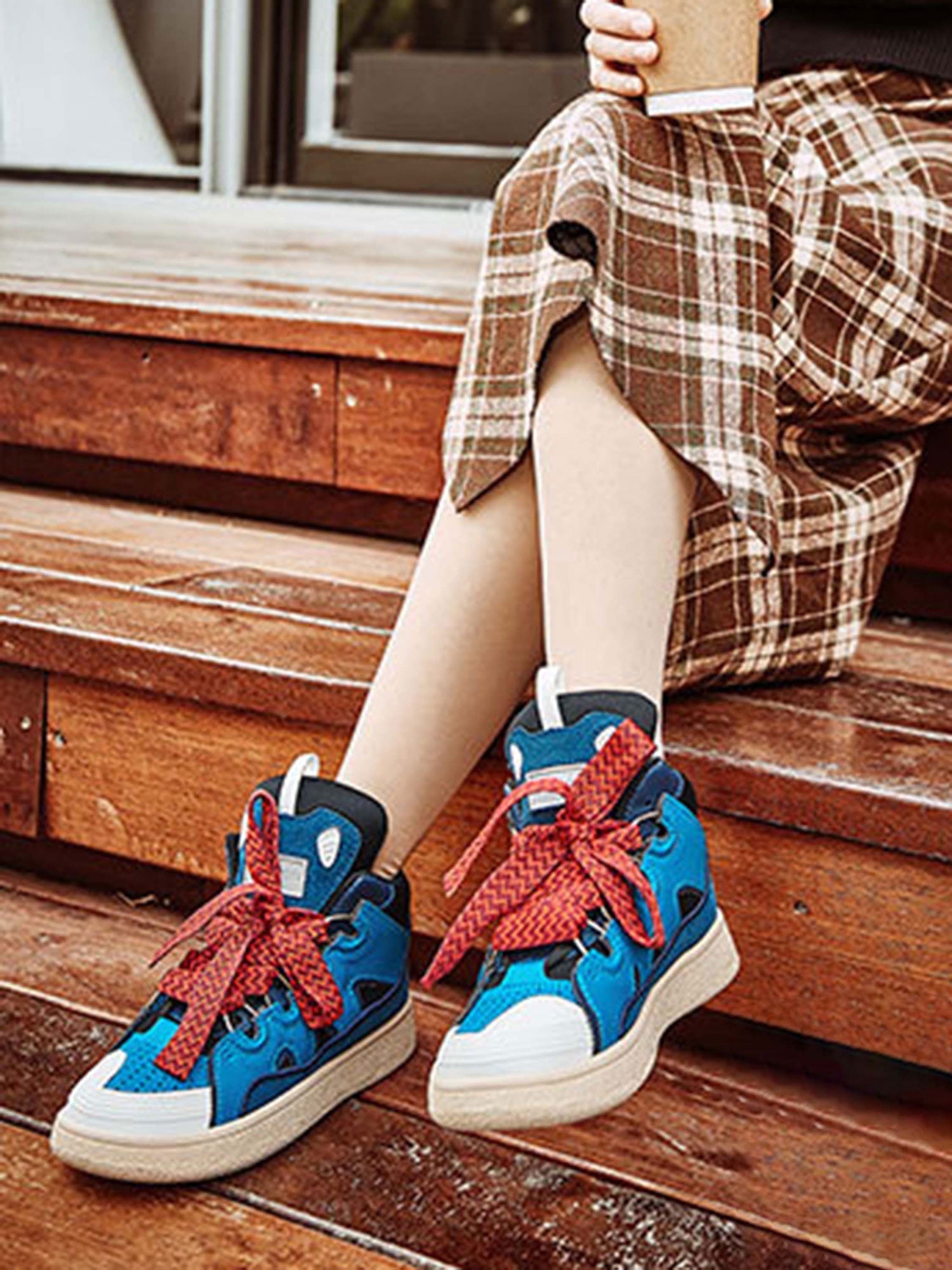 Thesupermade Hip-Hop High-Top Casual Sneakers - 1845