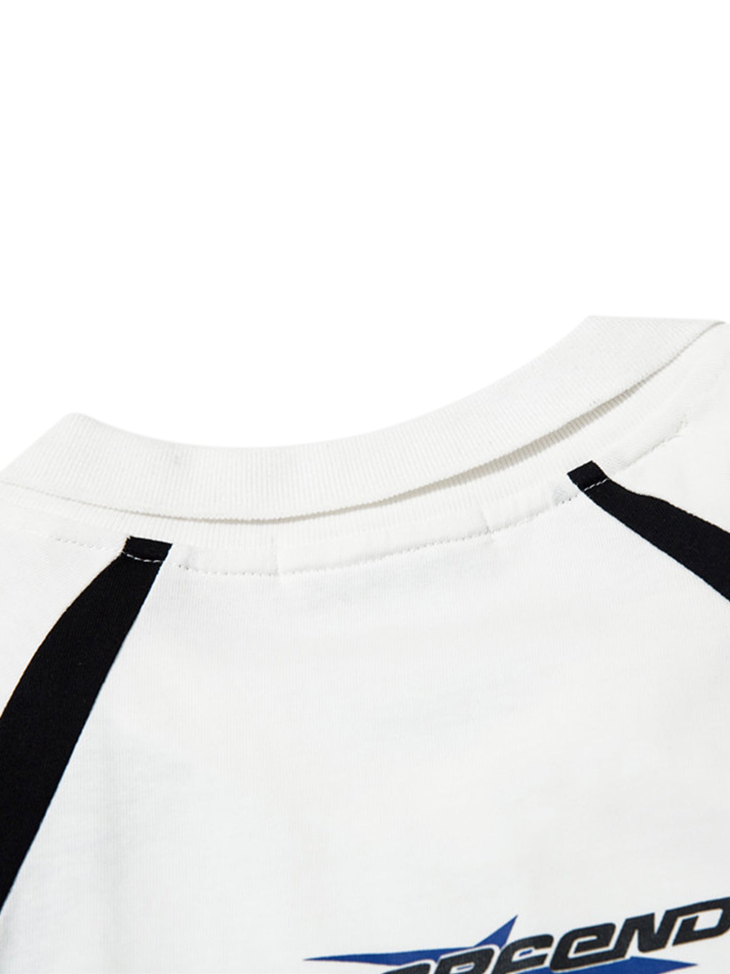 Collared Patchwork Tee