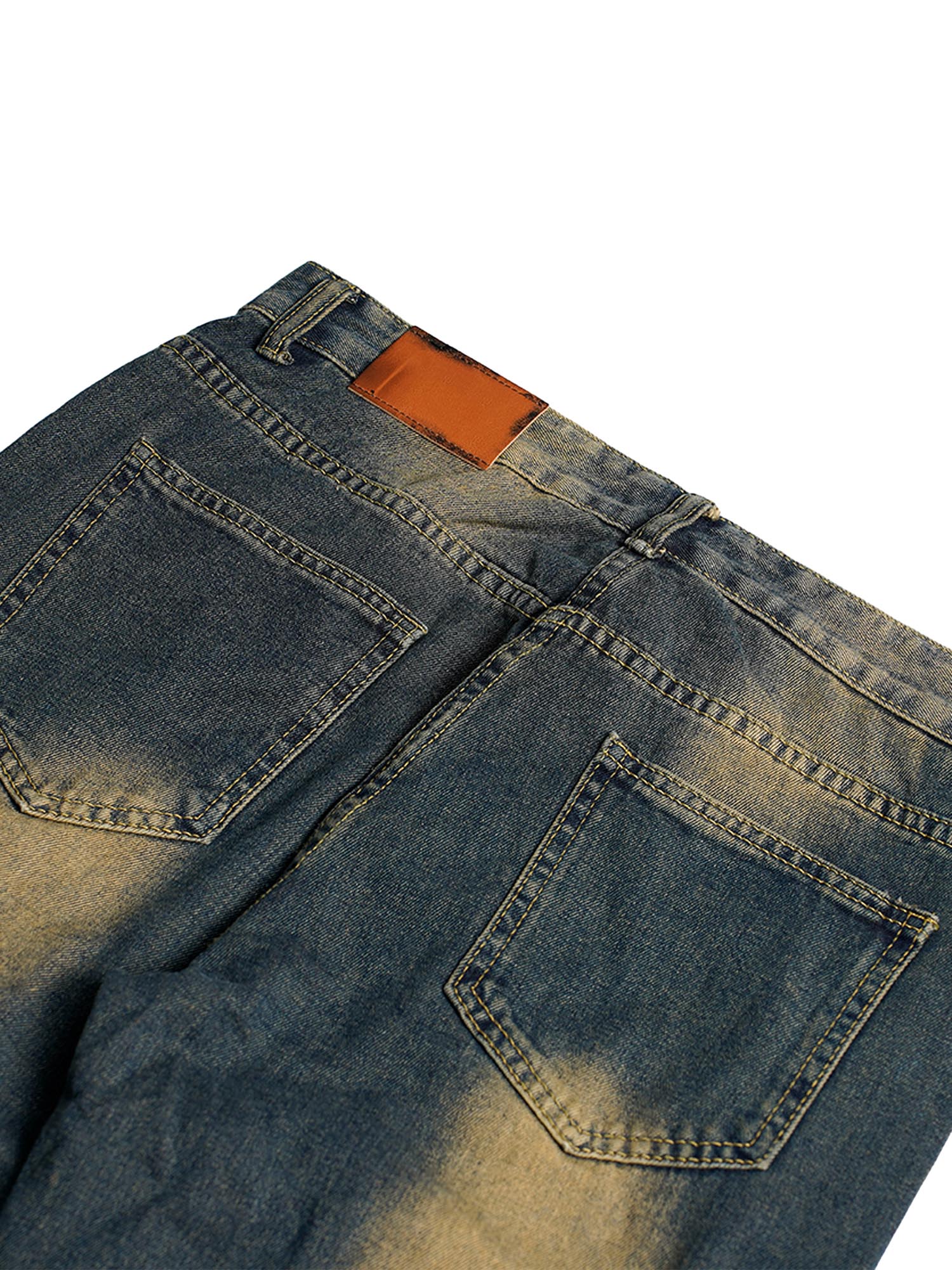 Urban Vintage Distressed Denim Jeans