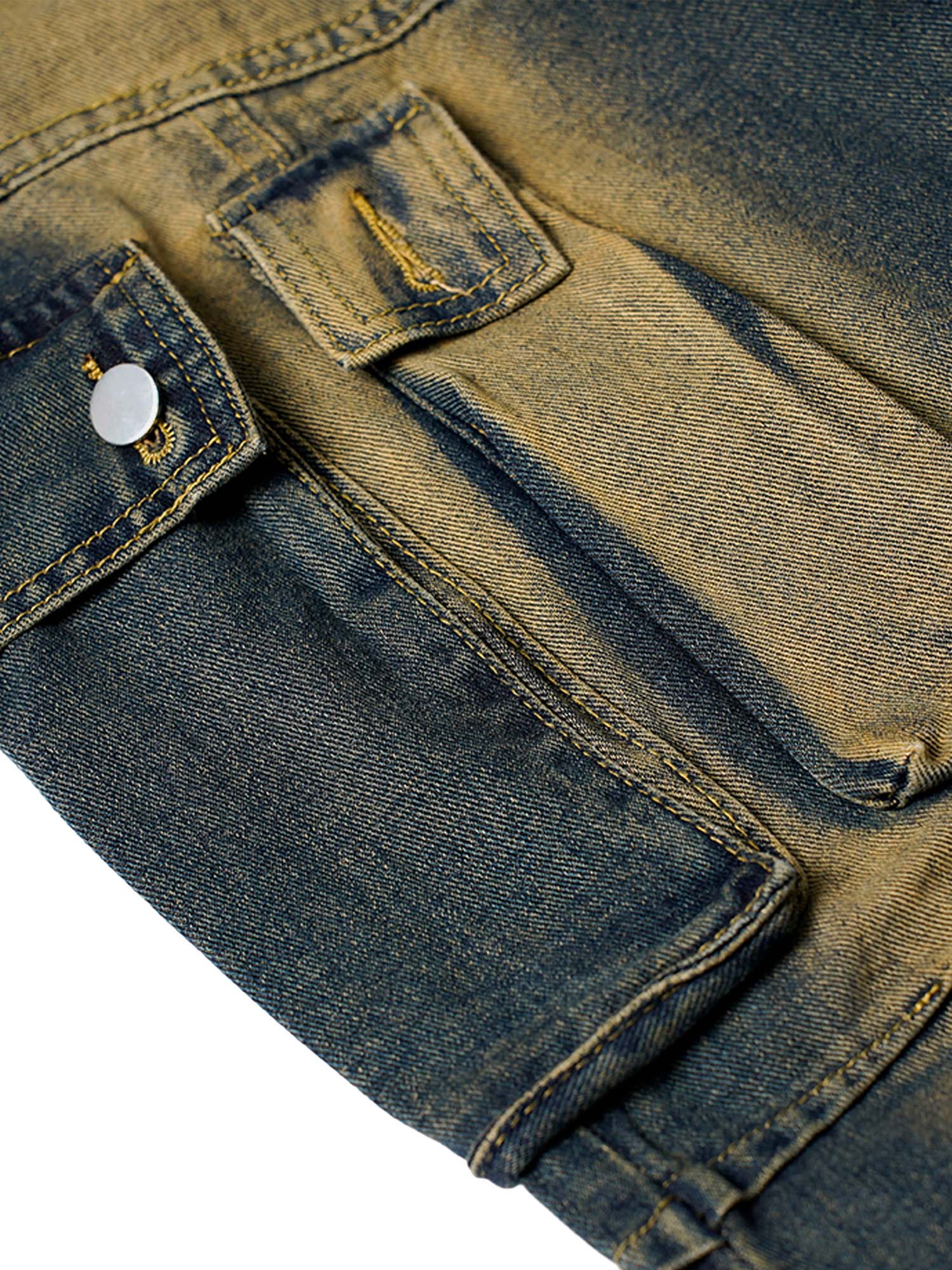 Urban Vintage Distressed Denim Jeans