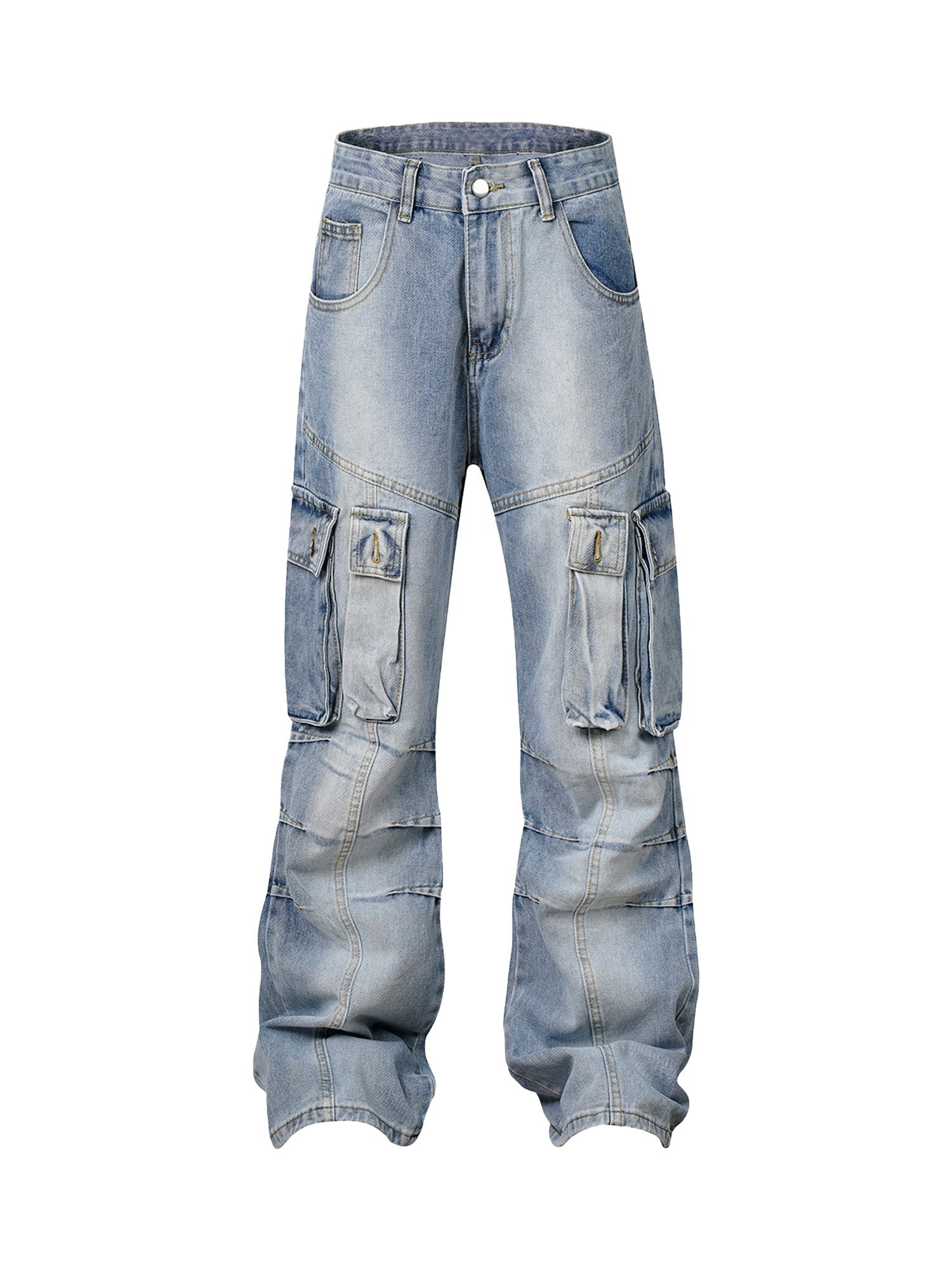 Urban Vintage Distressed Denim Jeans