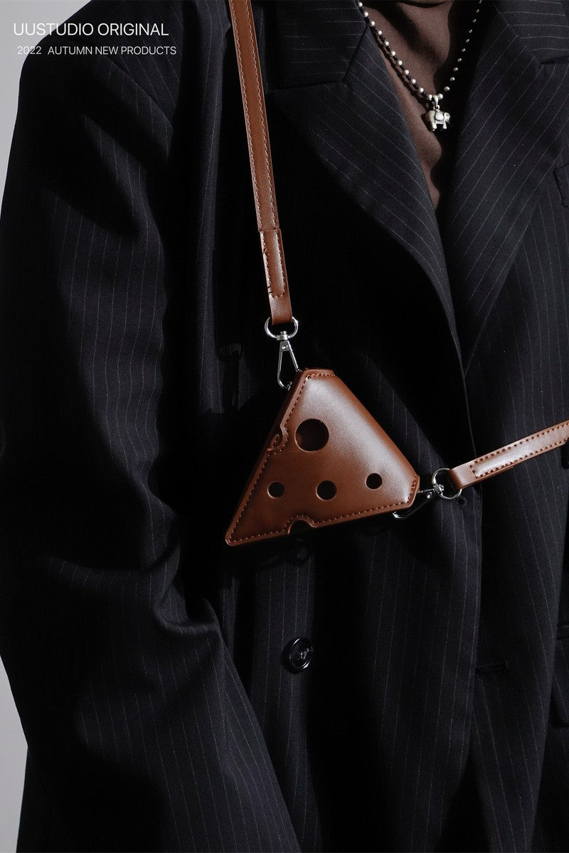 Cheese Wedge Mini Crossbody Bag