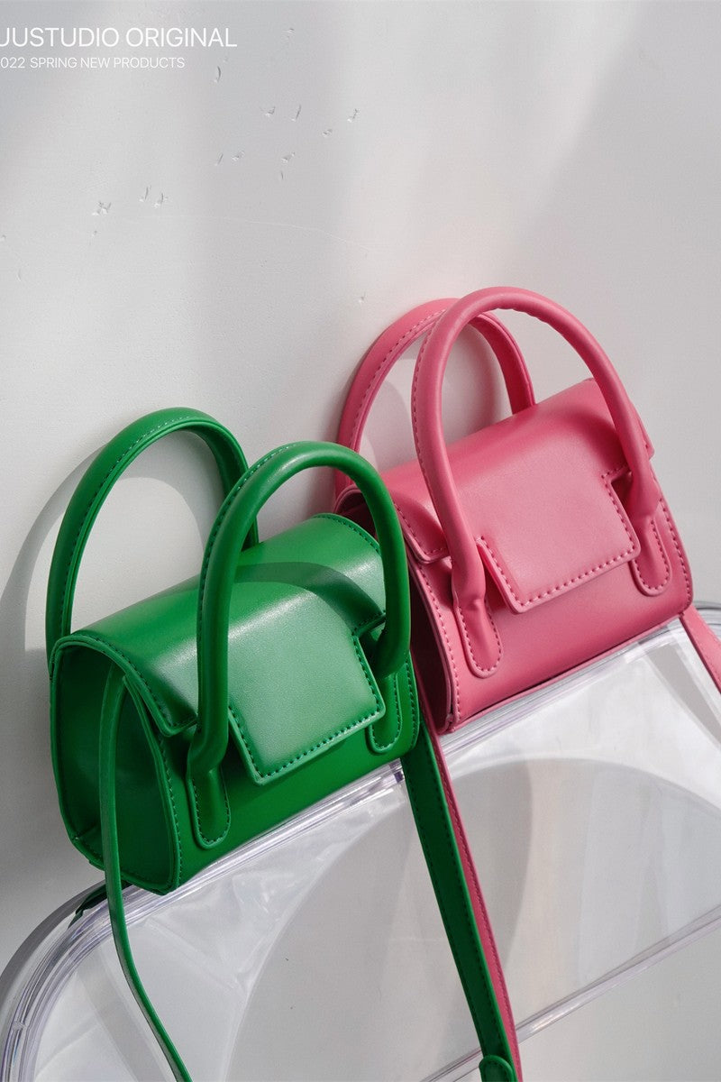 Mini Top Handle Crossbody Bag