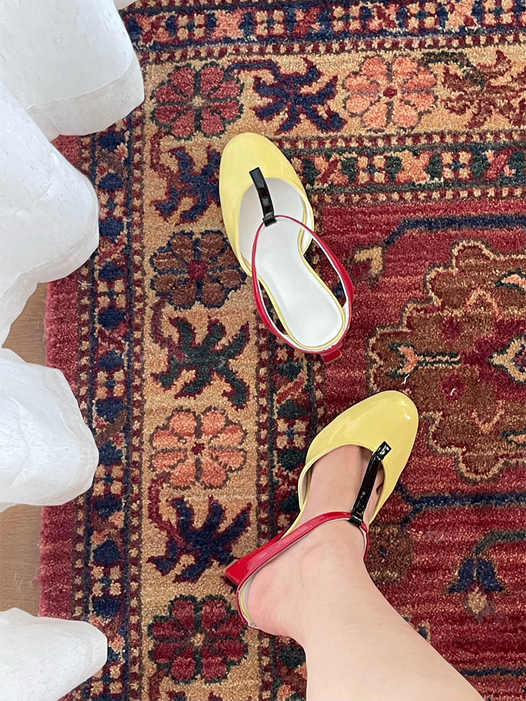Leopard-Panel Colorblock 8 cm Heeled Mules - View 13