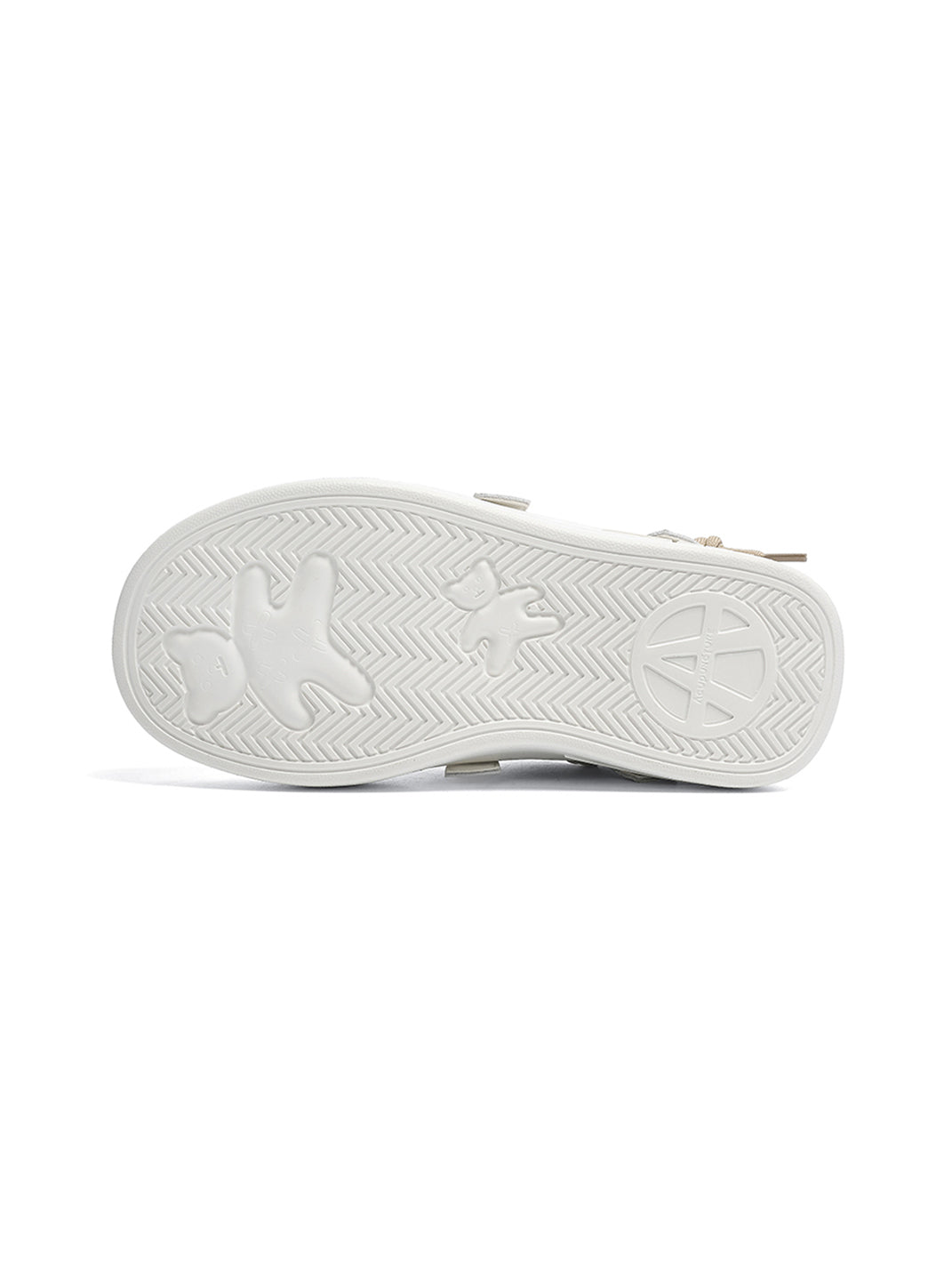 Ivory Buckle-Lace Platform Sneakers - View 9