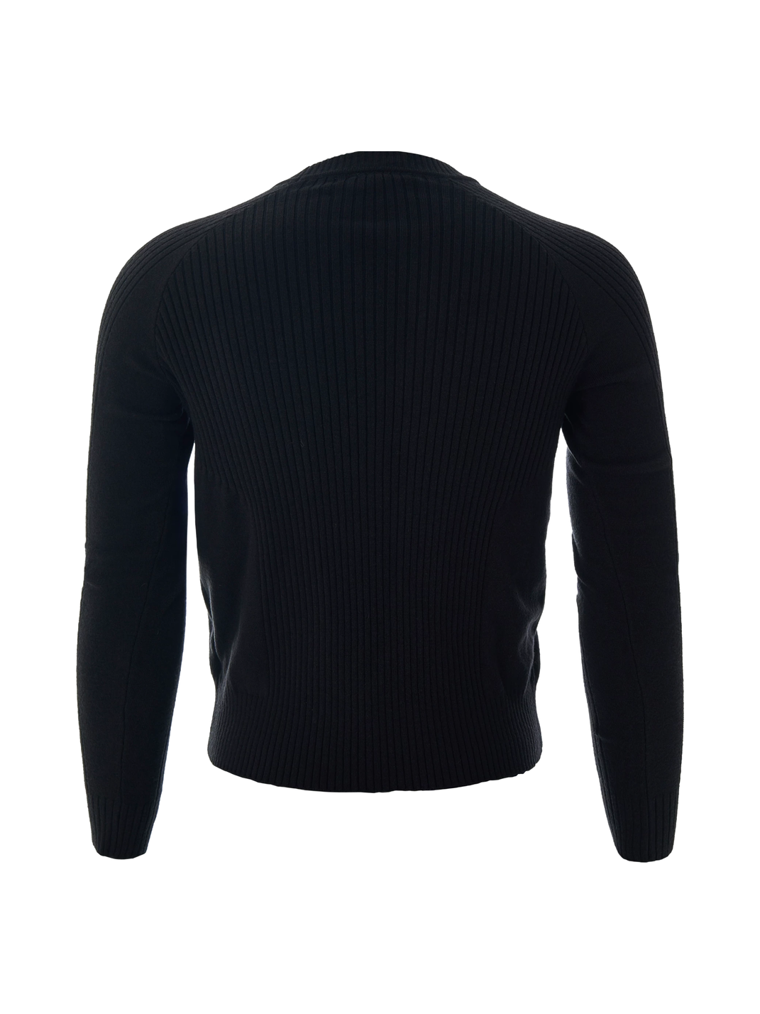 Moon-Phase Slim Ribbed Knit Sweater - View 11