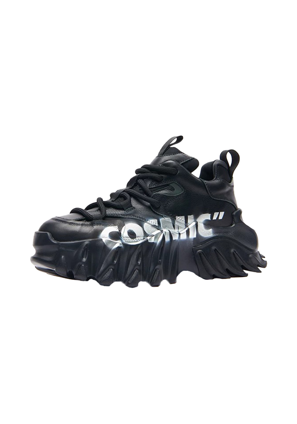 COSMIC Graphic Sculpted-Sole Platform Shoes - View 4
