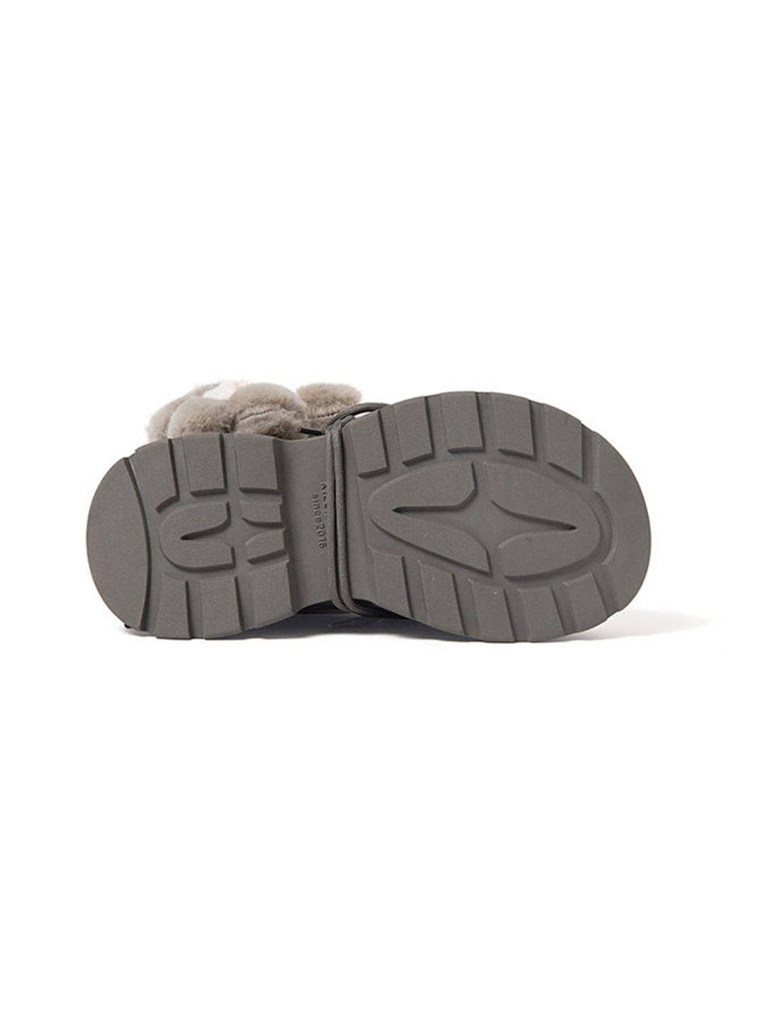 Plush-Cuff Charm Platform Snow Boots - View 8