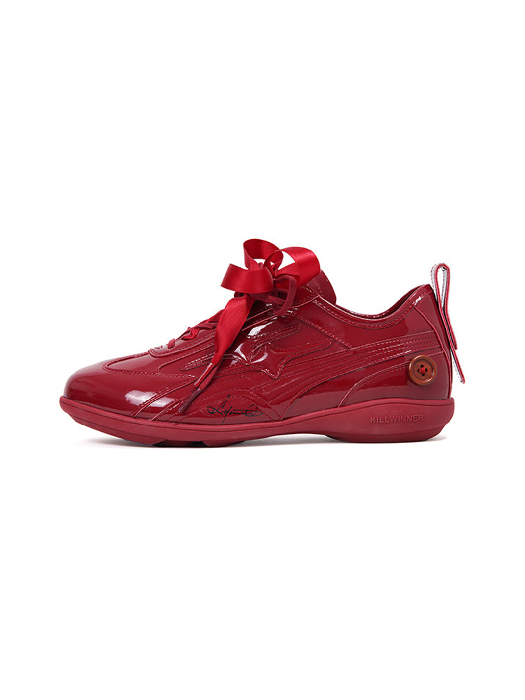 Crimson Tonal Athletic Runner Sneakers
