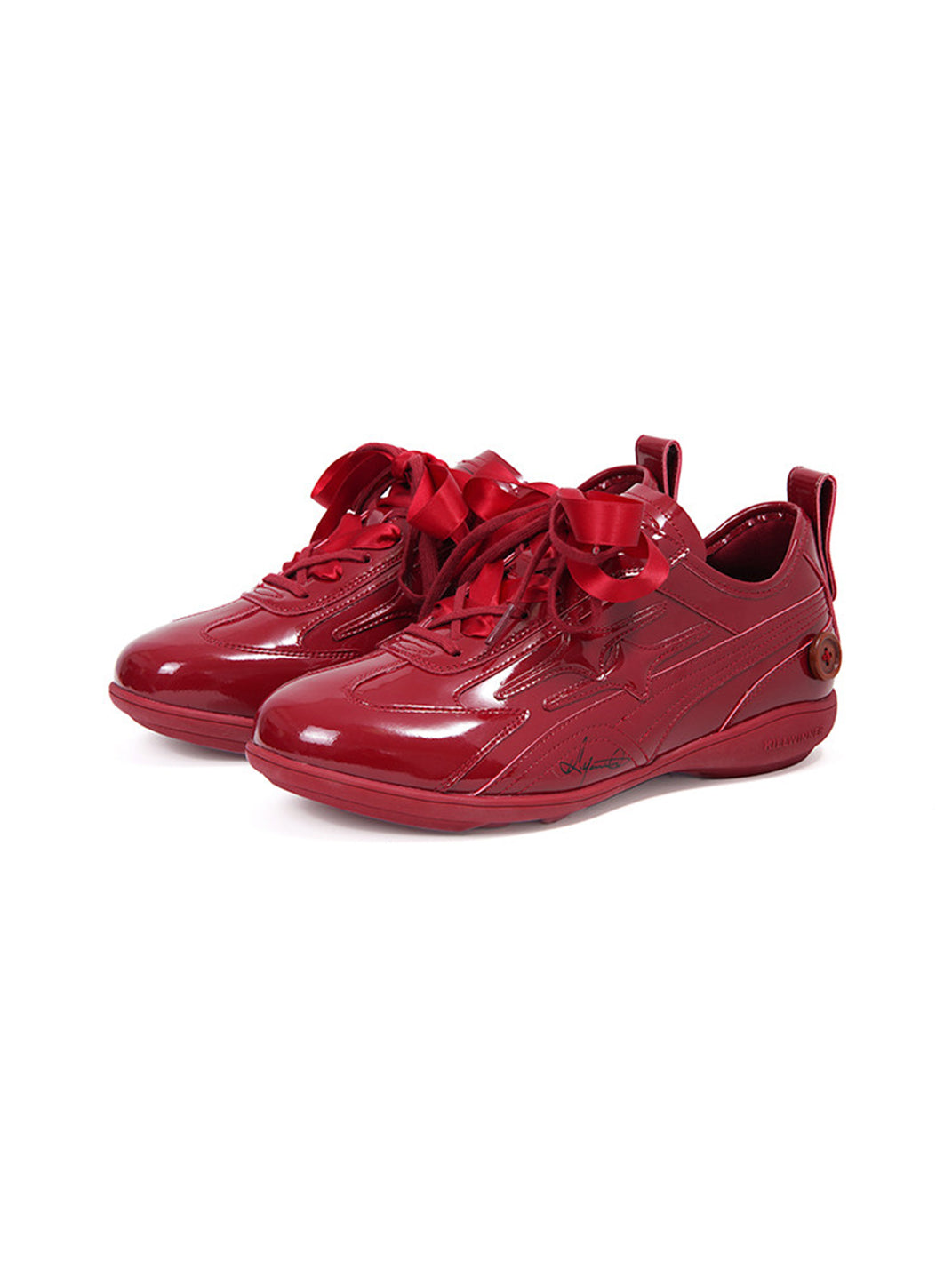 Crimson Tonal Athletic Runner Sneakers - View 8