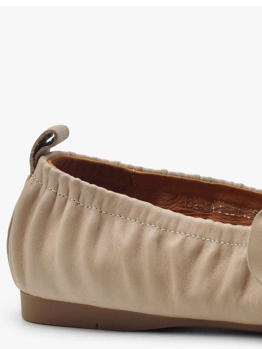 Leather Flower Soft Ballet Flats - View 15