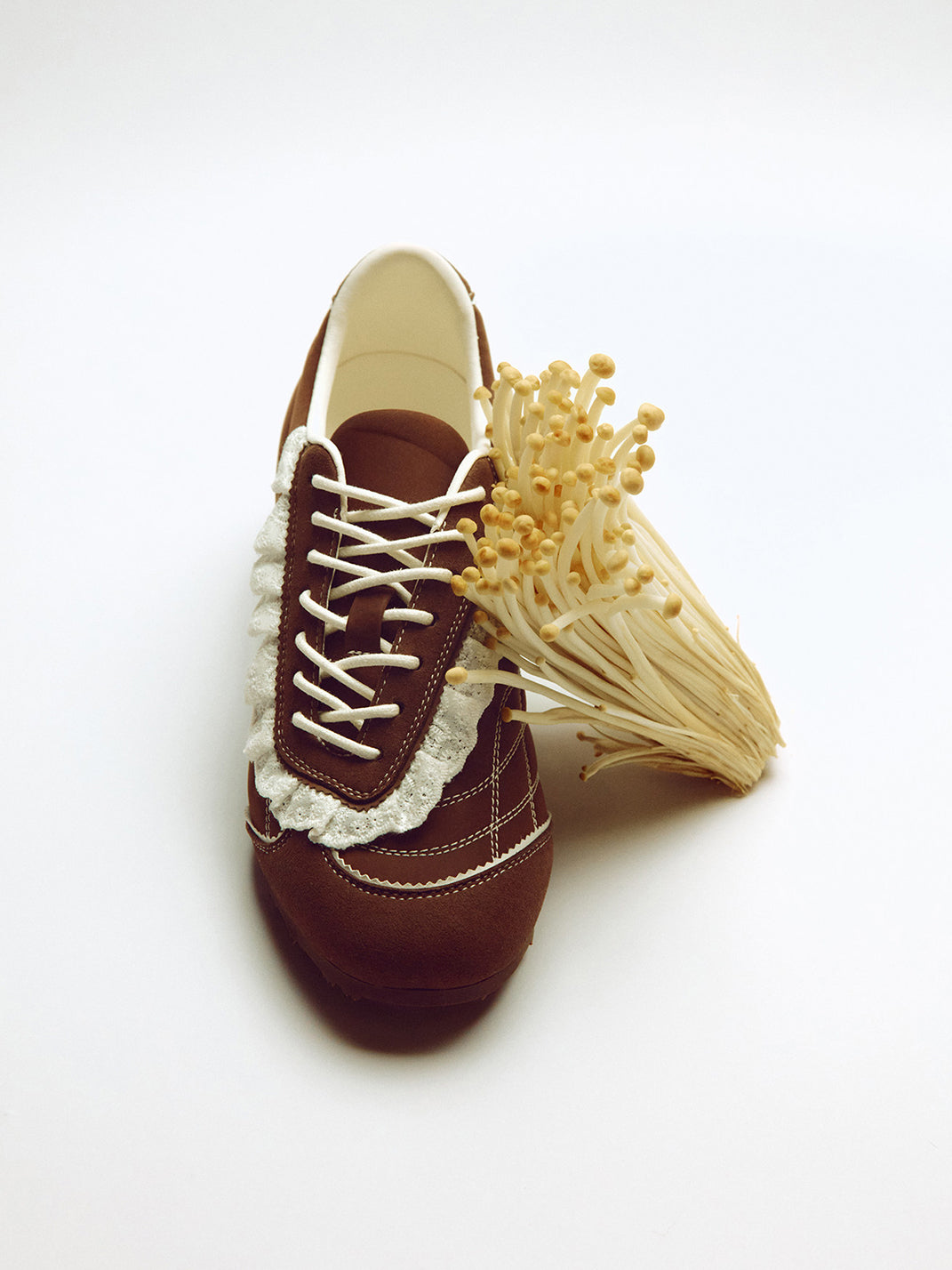 Brown Quilted Low-Profile Trainer Sneakers - View 8