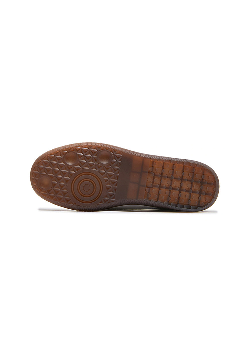 Brown Suede-Panel Gum-Sole Trainers - View 9