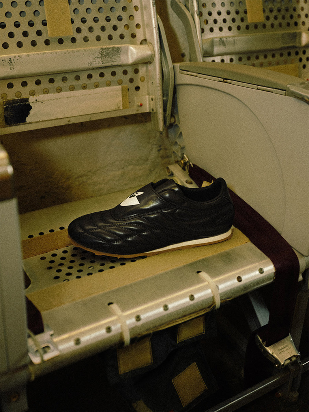 Quilted Leather Soccer Trainer Sneakers - View 9
