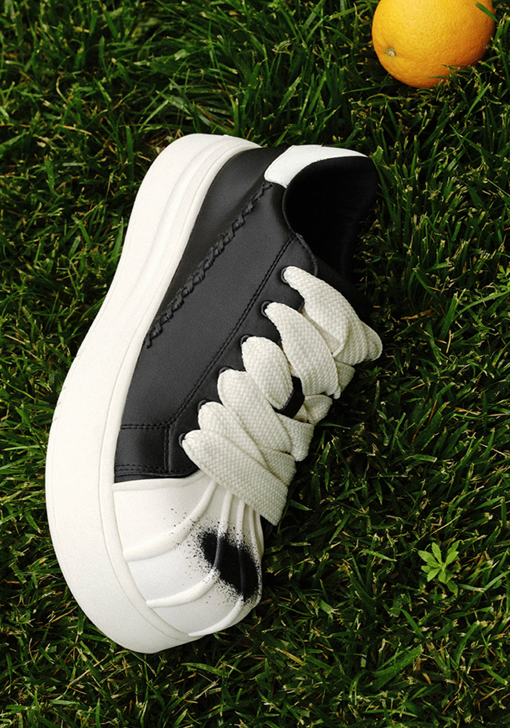 Shell-Toe Platform Derby Sneakers - View 9