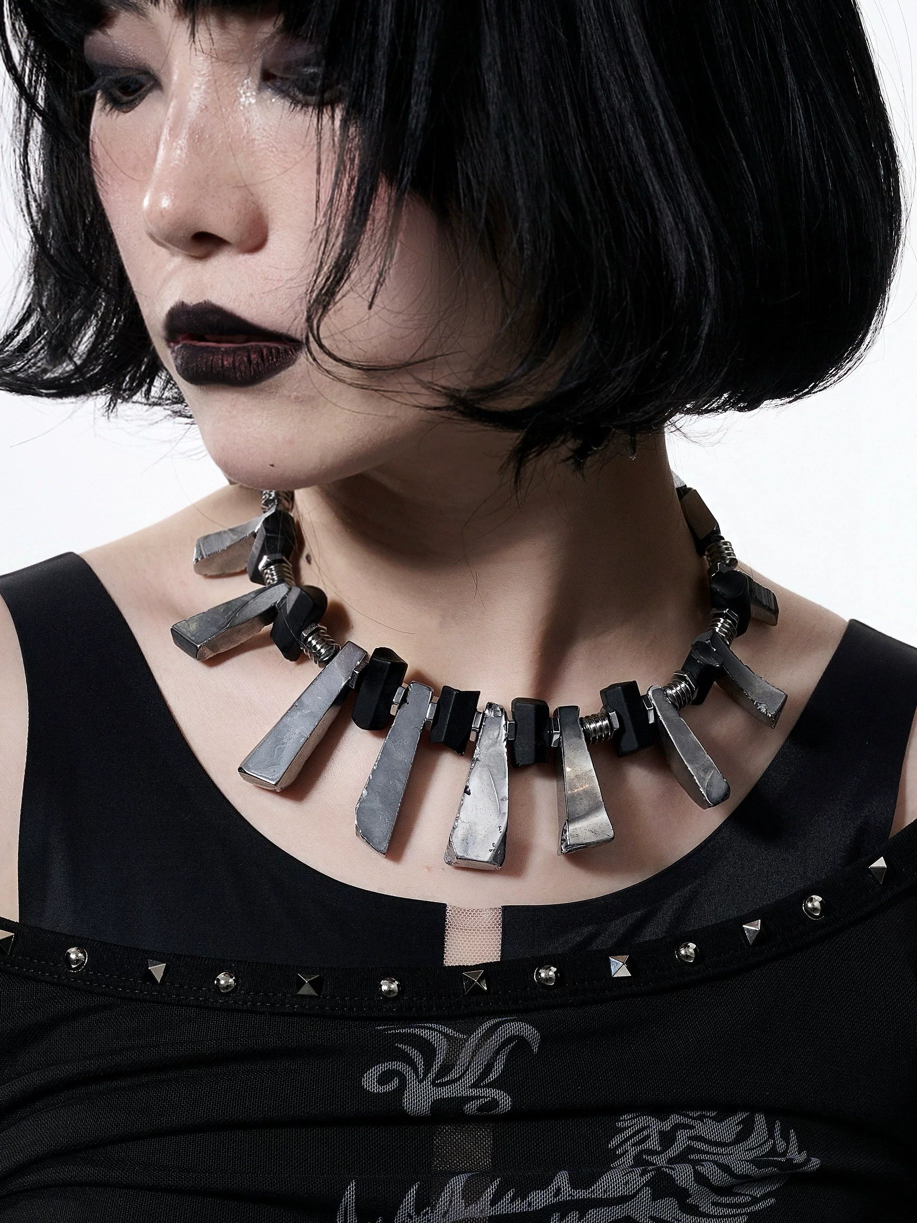 Vector Ruins Necklace & Bracelet product view 2
