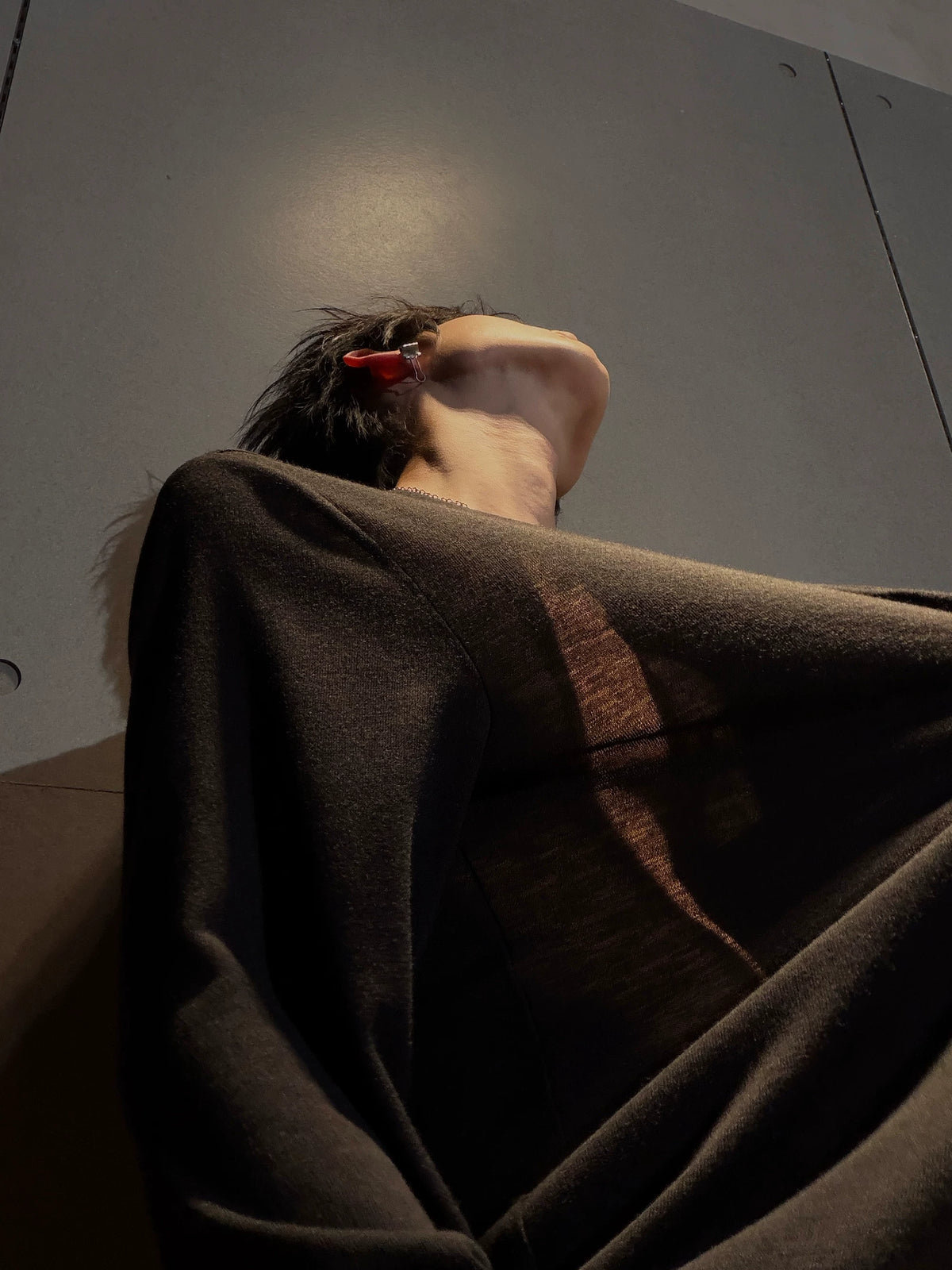 Airy Deep V-Neck Long-Sleeve Top product view 3