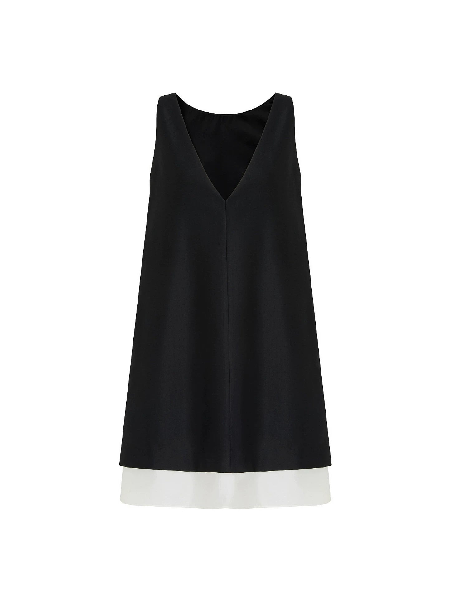 Color-Block V-Back Shift Dress product view 1