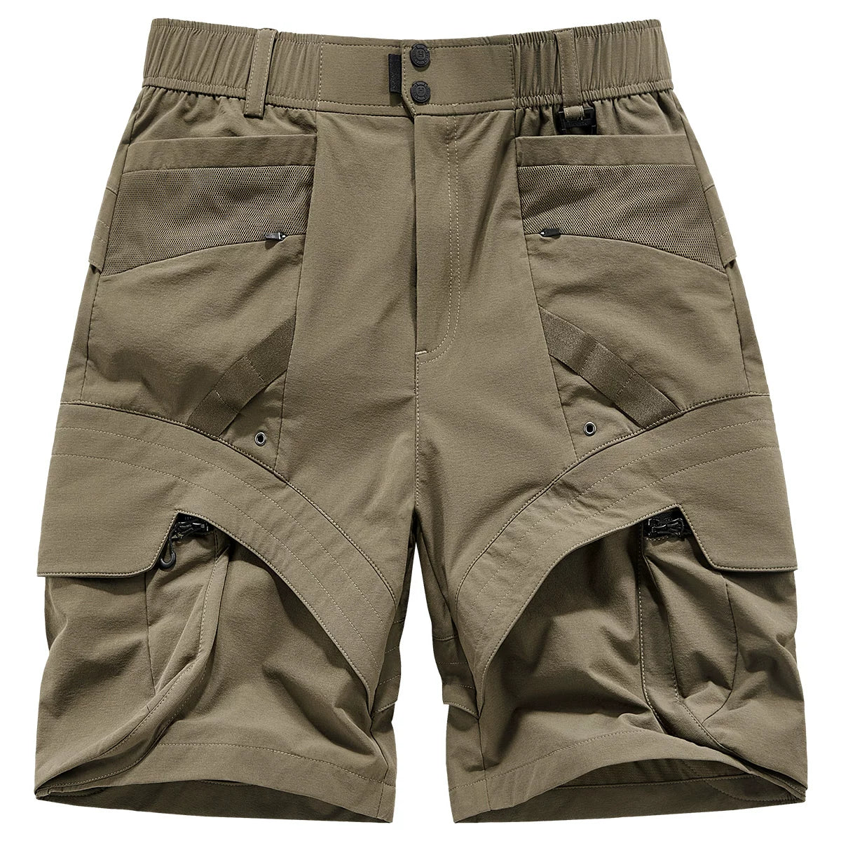 Multi-Pocket Utility Cargo Shorts product view 5