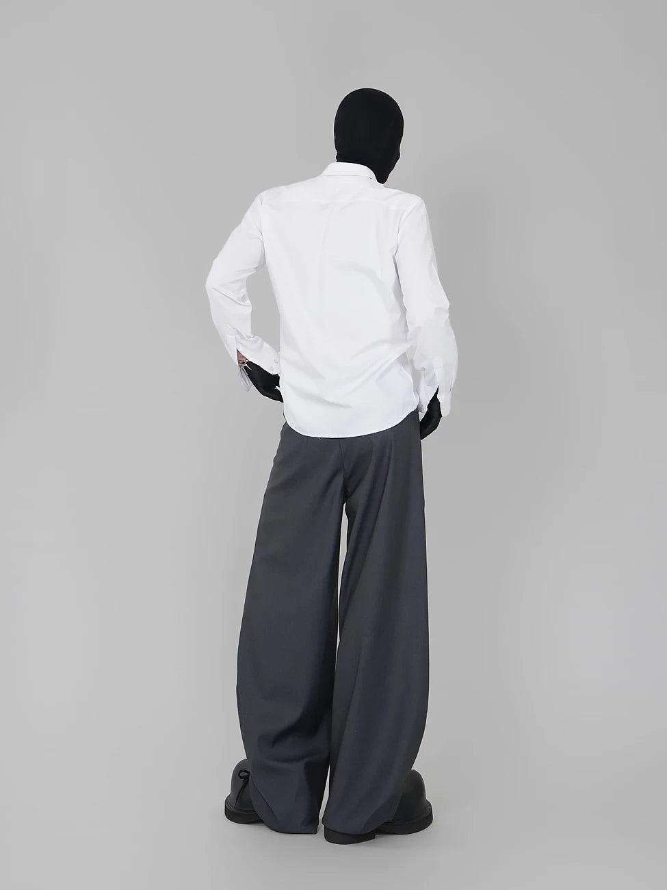 Classic Point-Collar Long-Sleeve Shirt product view 3