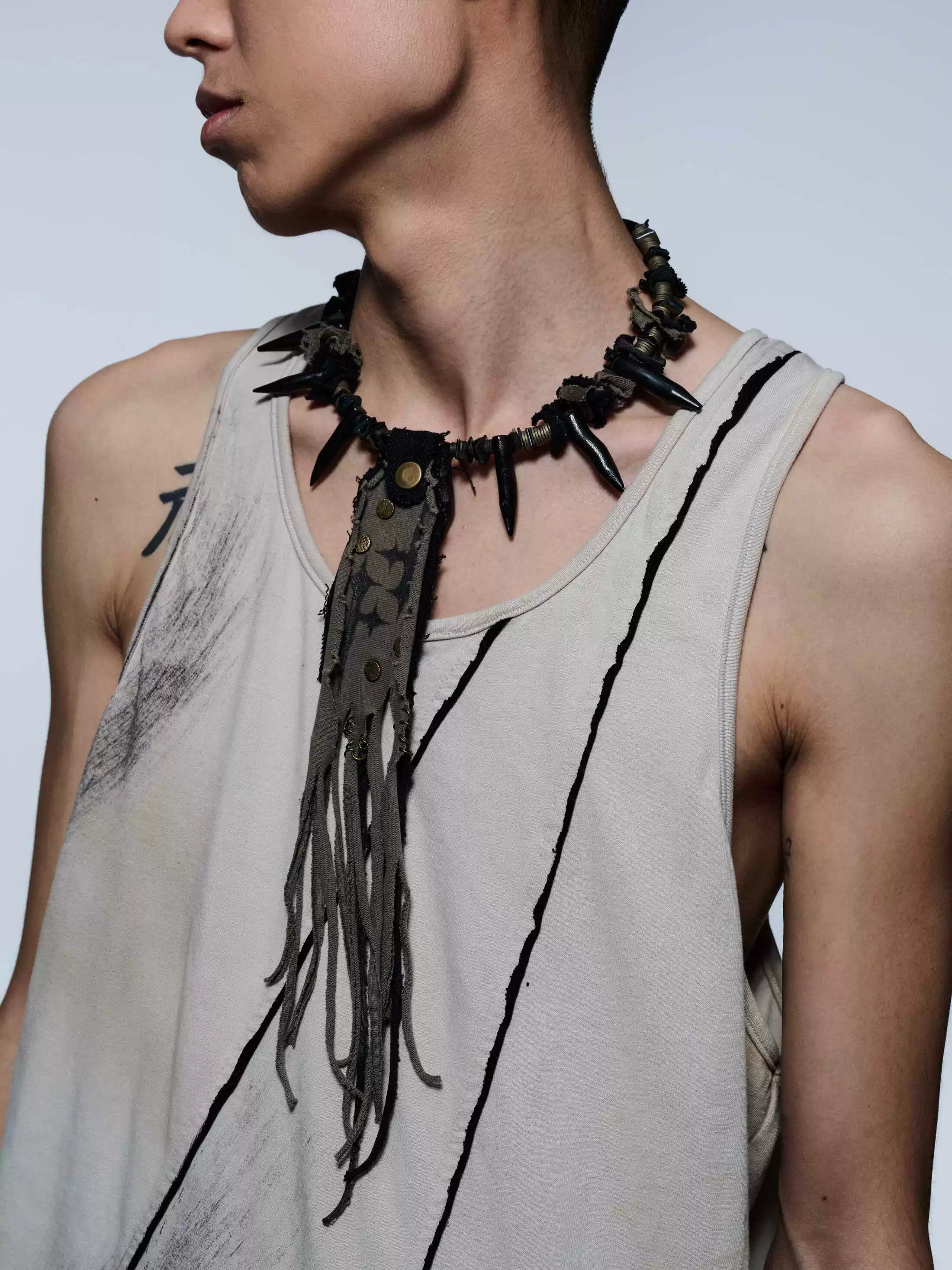 Bud Detachable Spike Choker product view 5