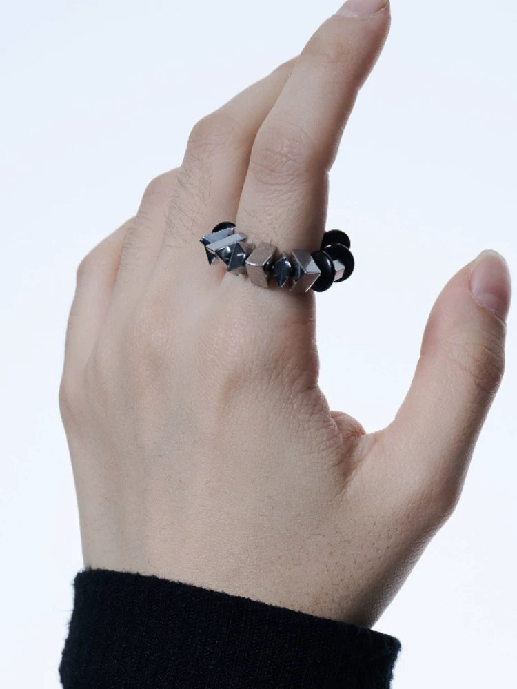 Stalker Beaded Open Ring product view 4