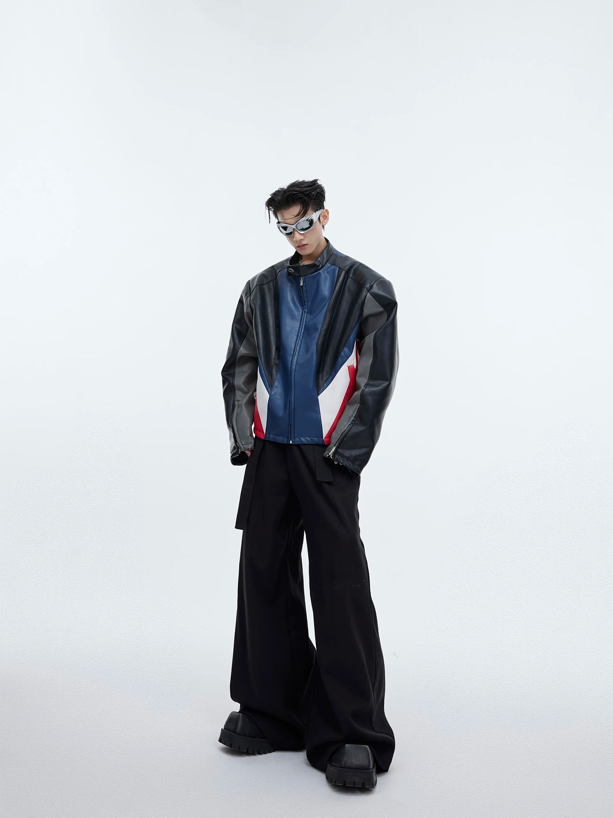 Tie-Waist Extra-Wide Trousers product view 5
