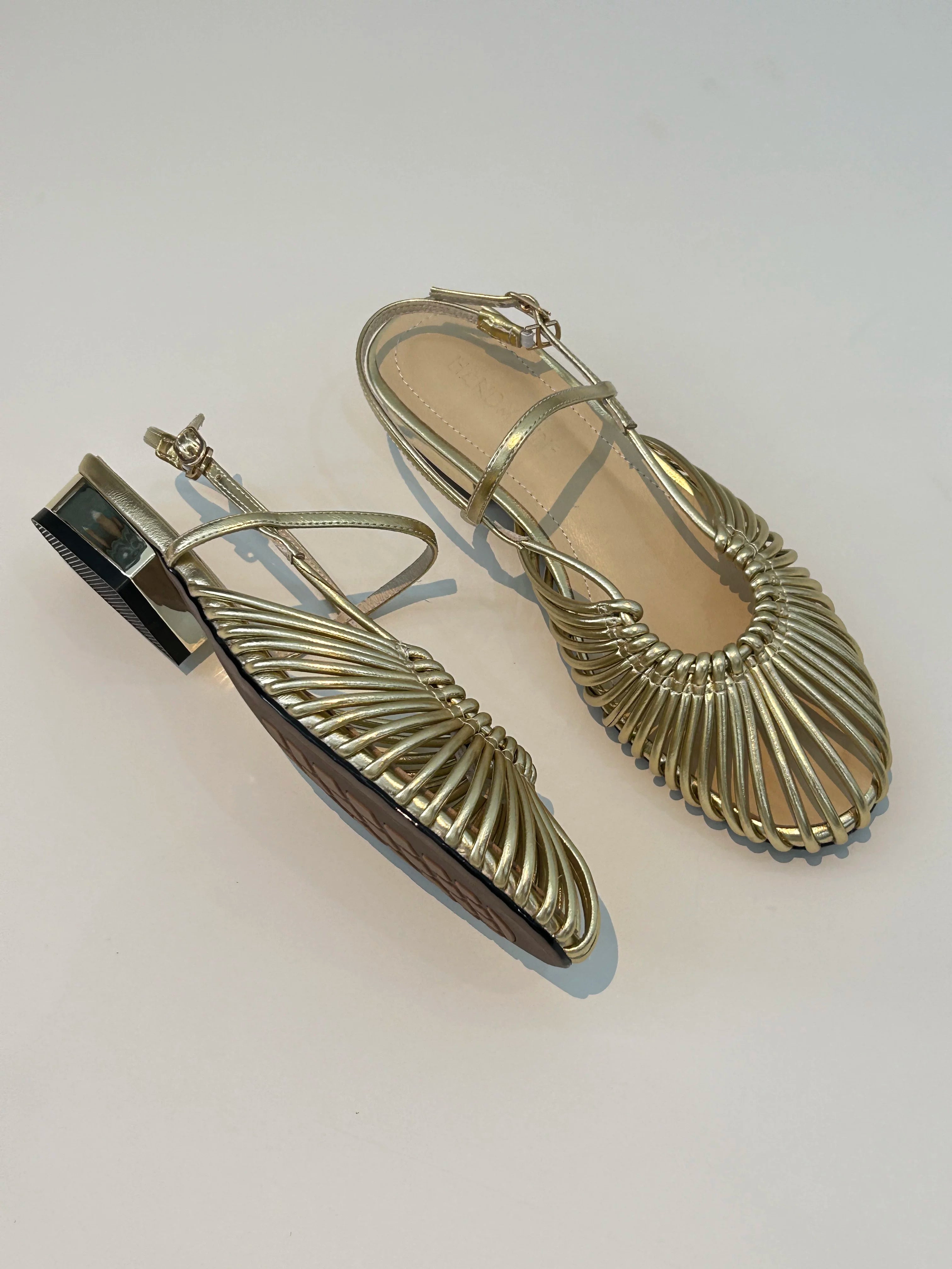 Woven Caged Mary Jane Sandals product view 4