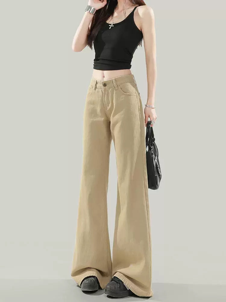 Low-Rise Flared Jeans product view 2