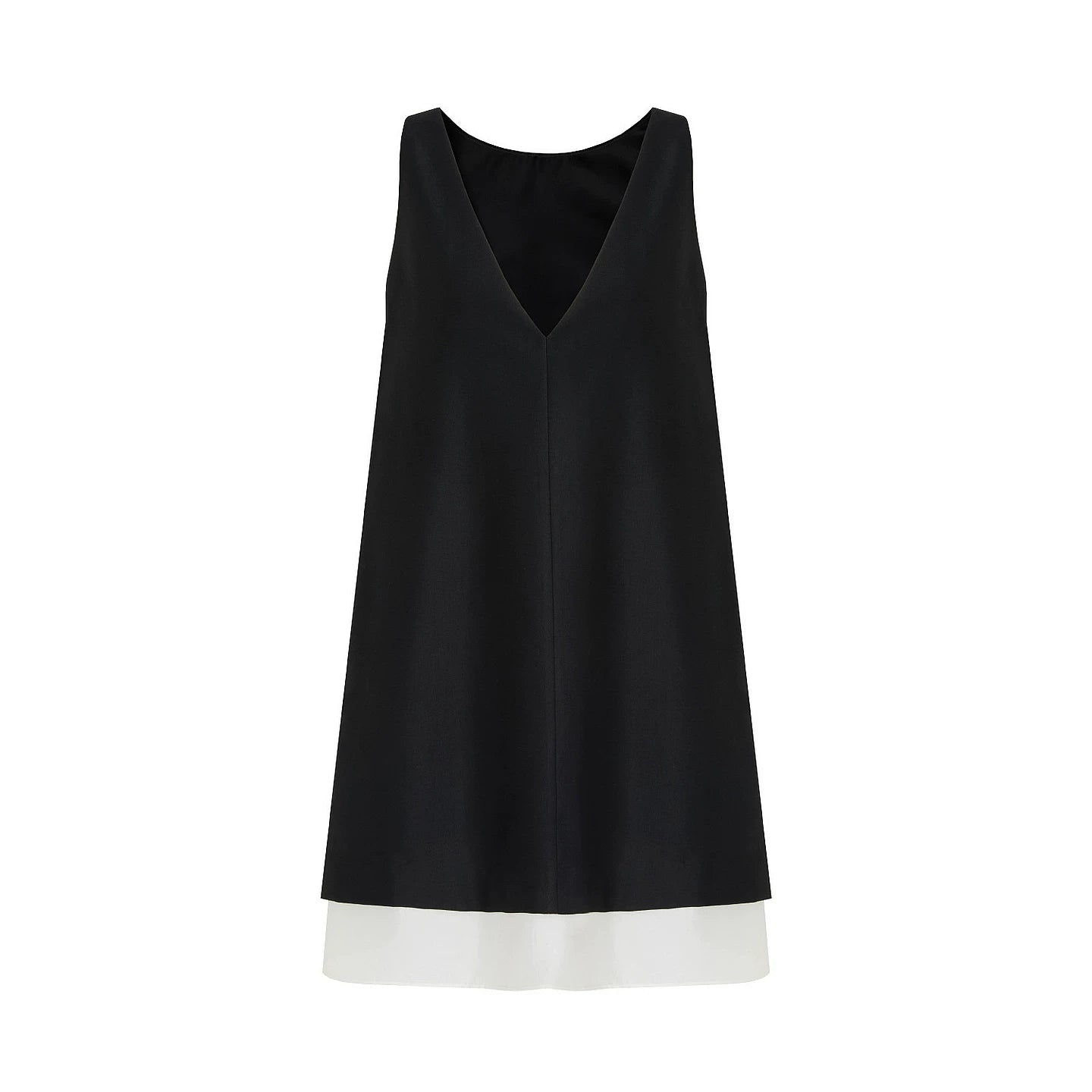 Color-Block V-Back Shift Dress product view 2