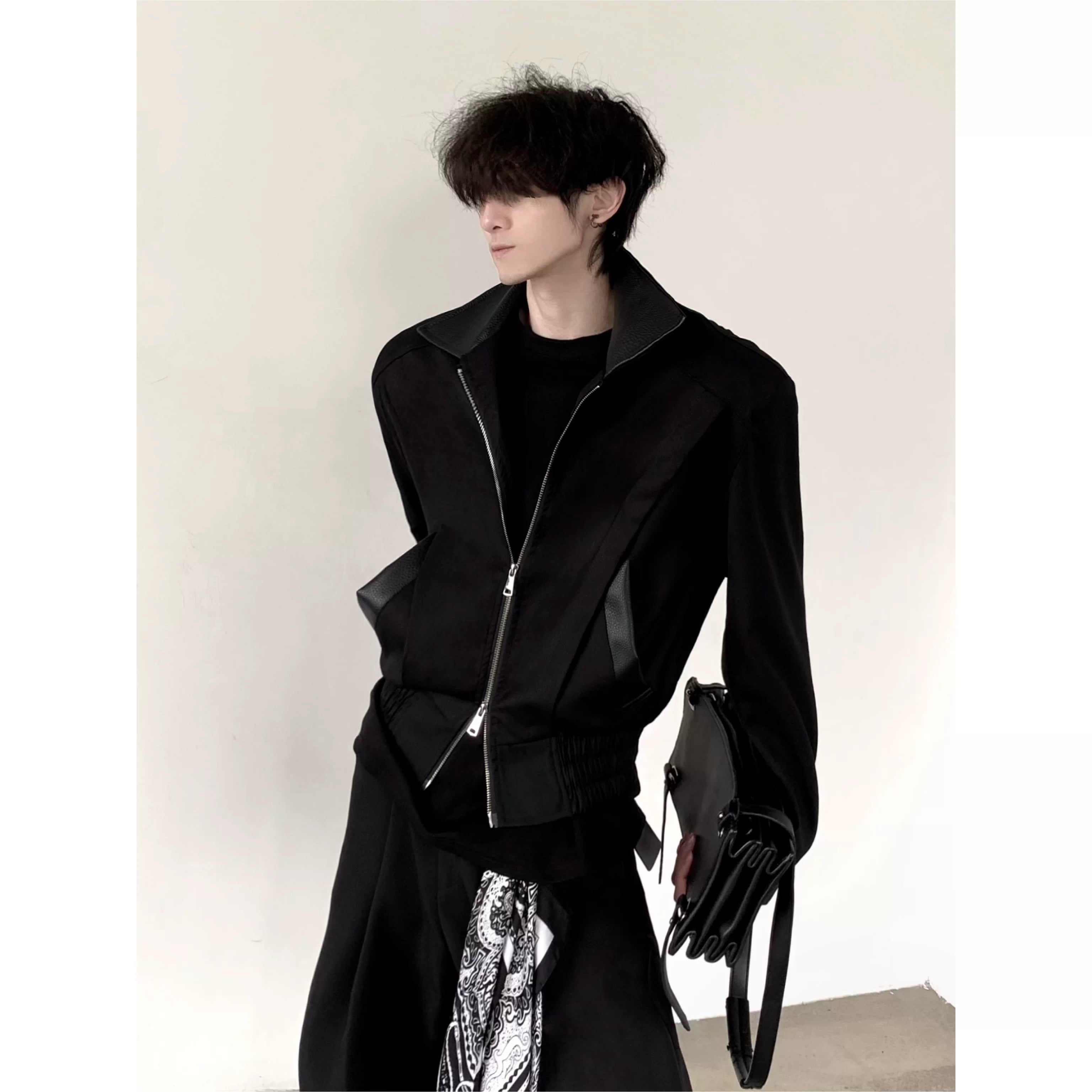 Deconstructed Padded-Shoulder Jacket product view 5