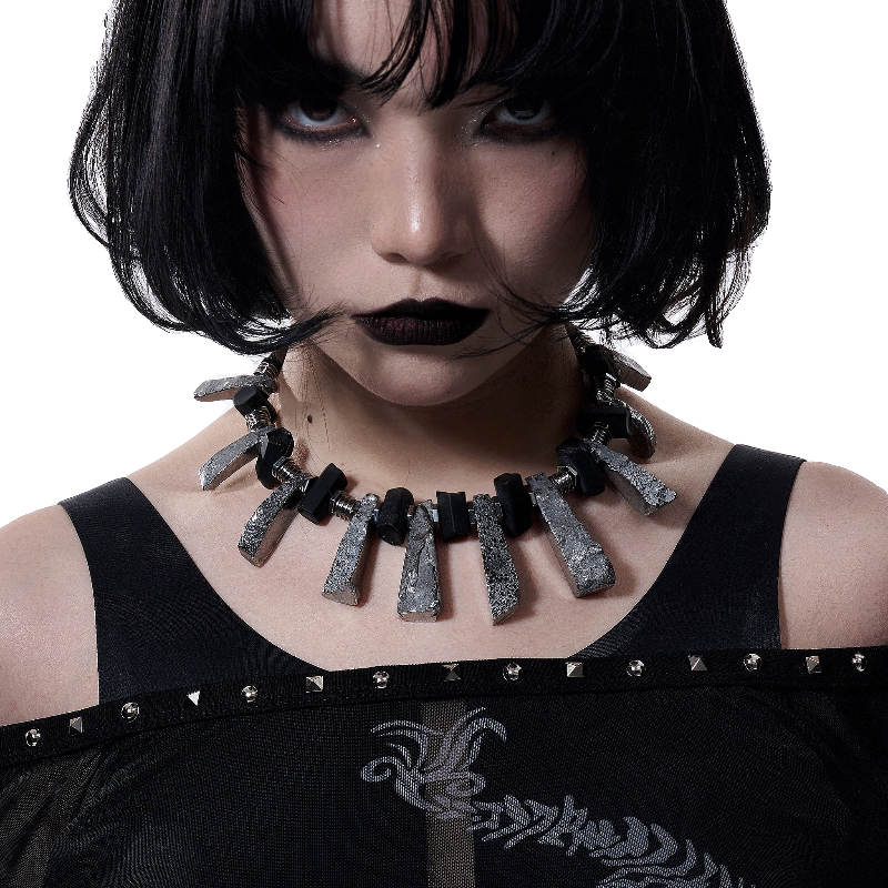 Vector Ruins Necklace & Bracelet product view 4