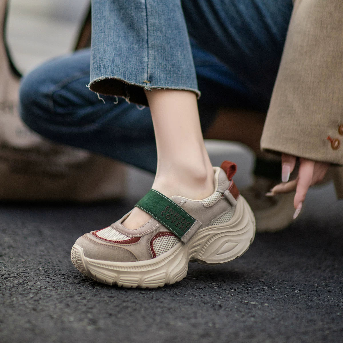 Retro Platform Mary Jane Sneakers product view 7