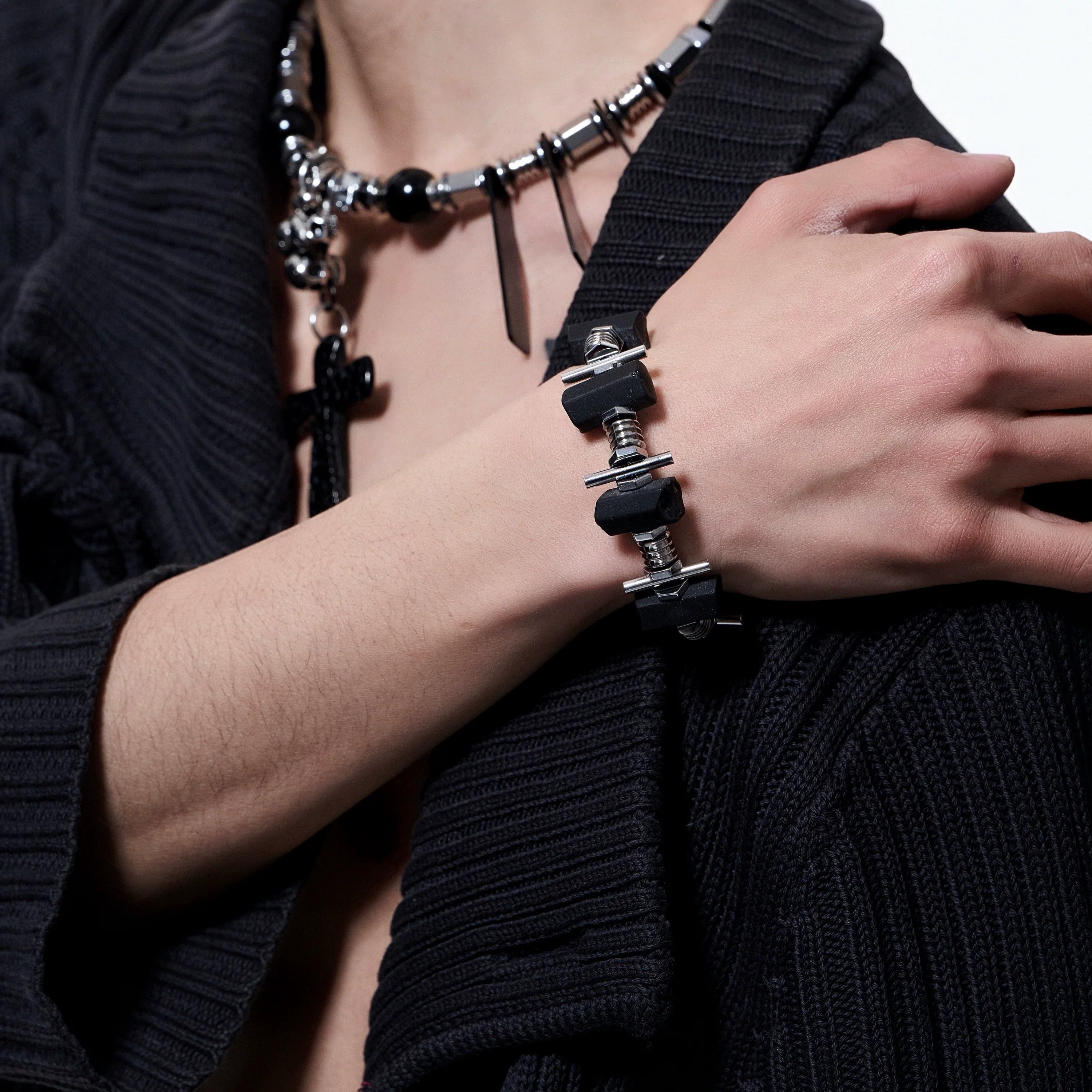 Vector Ruins Necklace & Bracelet product view 5